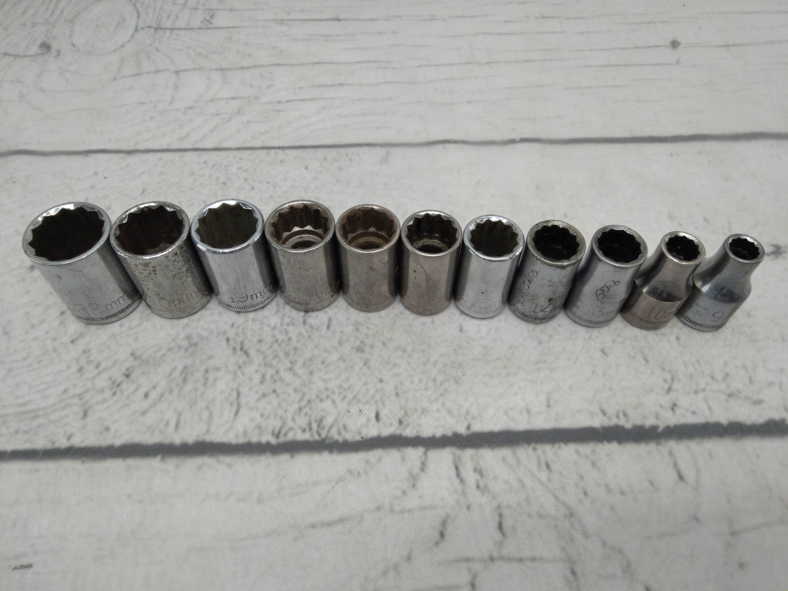 Craftsman USA Metric 12pt 1/2″ Drive Socket Set