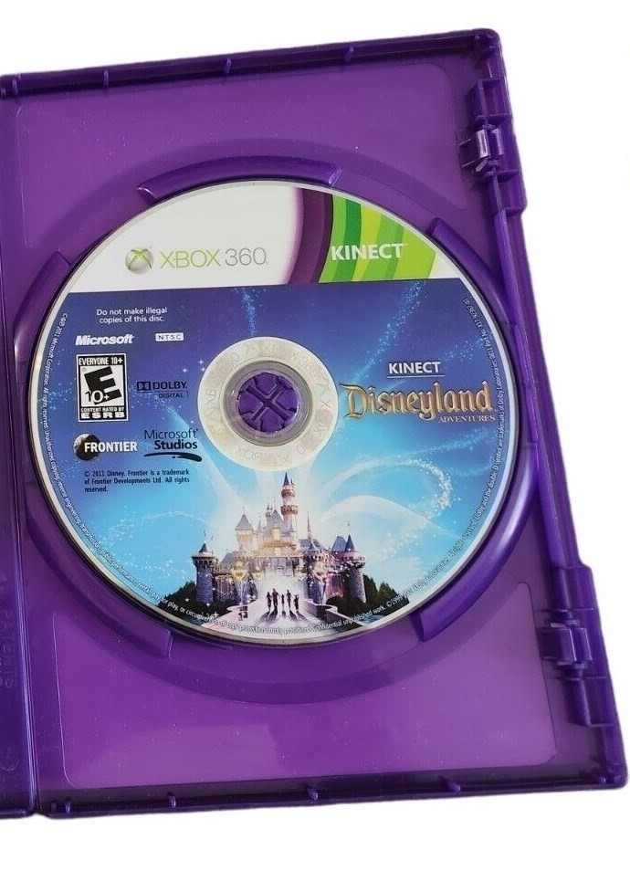 Kinect Disneyland Adventures (Xbox 360, 2011) Game