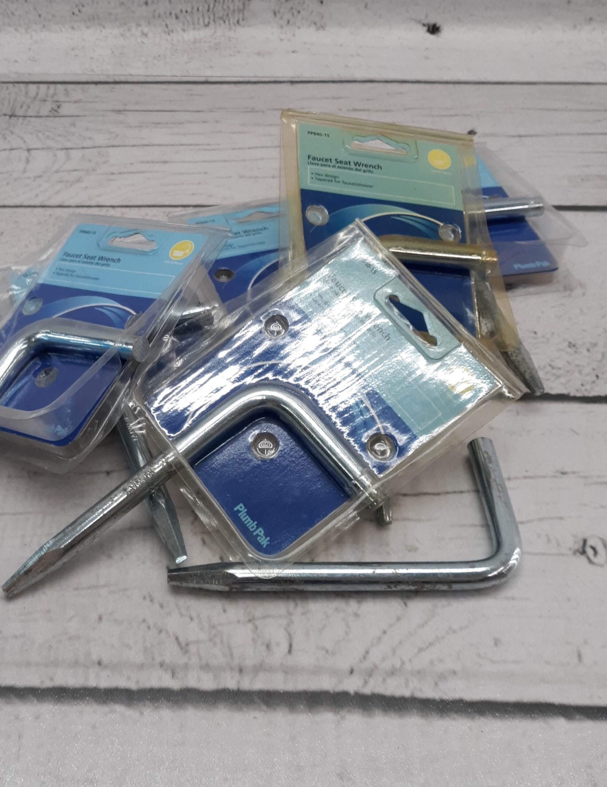 New Old Stock Keeney Plumb Pak PP840-15 Faucet Seat Wrench Hex Design [Lot 7]