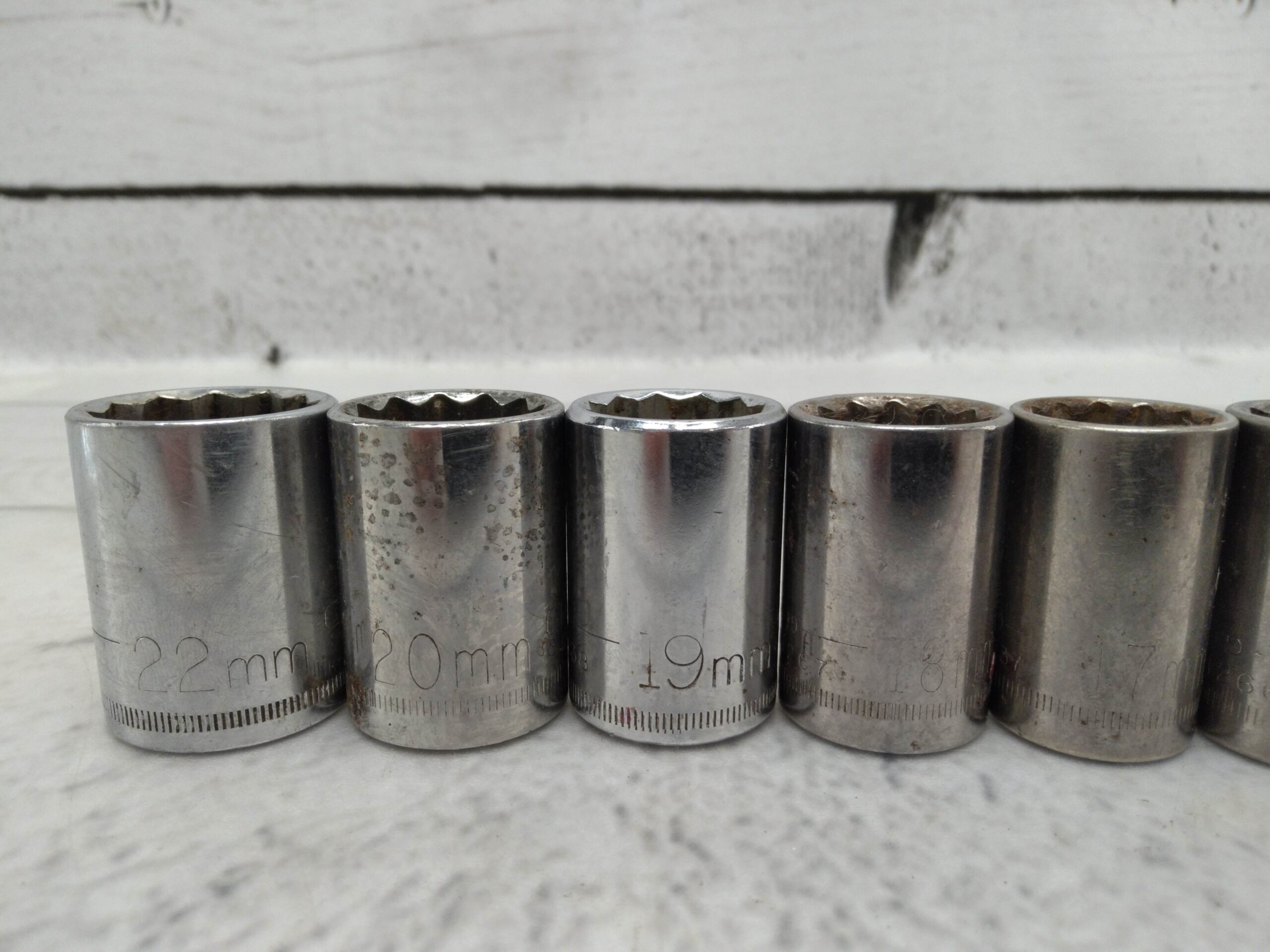 Craftsman USA Metric 12pt 1/2″ Drive Socket Set