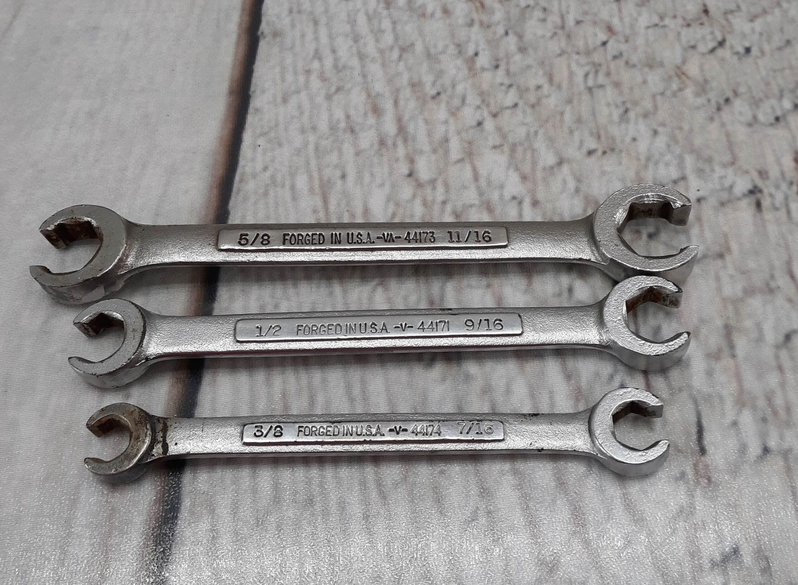 Craftsman Line Wrench Set V Series Made in USA