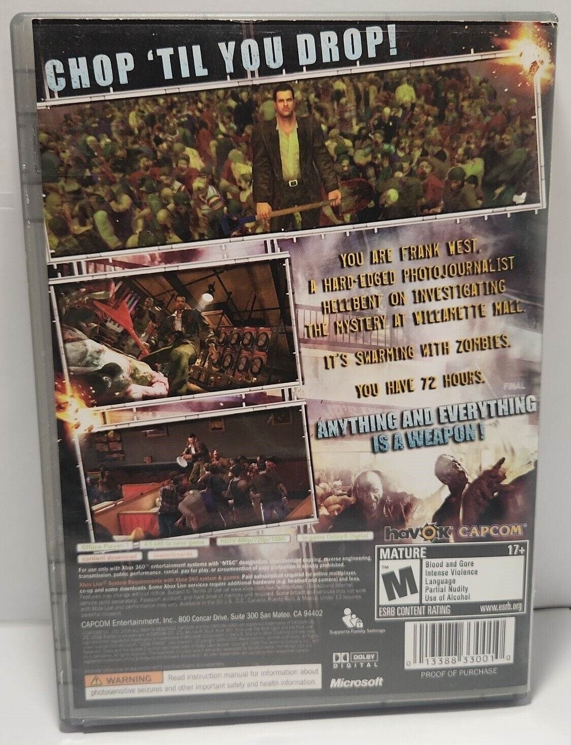 Dead Rising (Platinum Hits) *No Manual* Xbox 360 Games Games