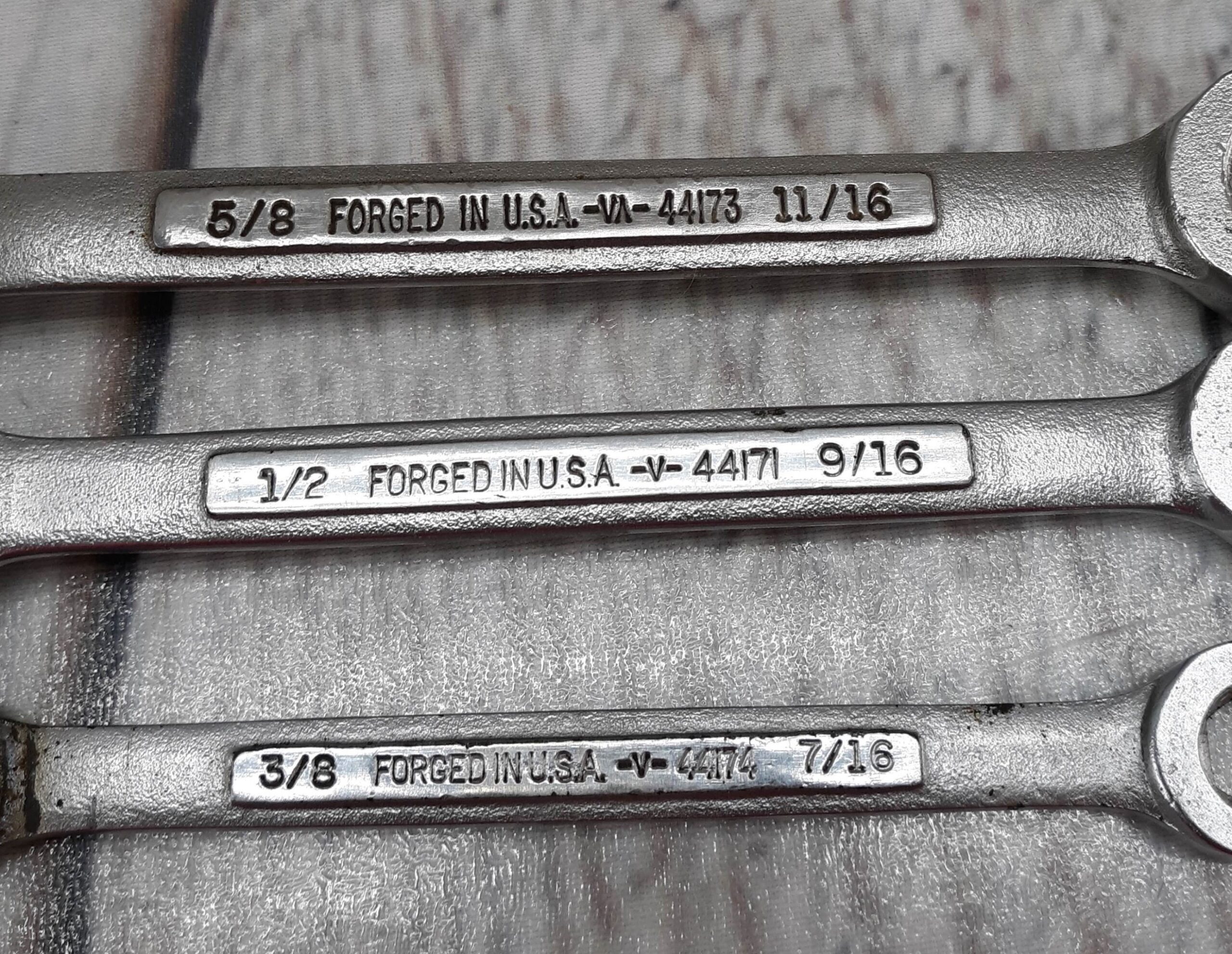 Craftsman Line Wrench Set V Series Made in USA