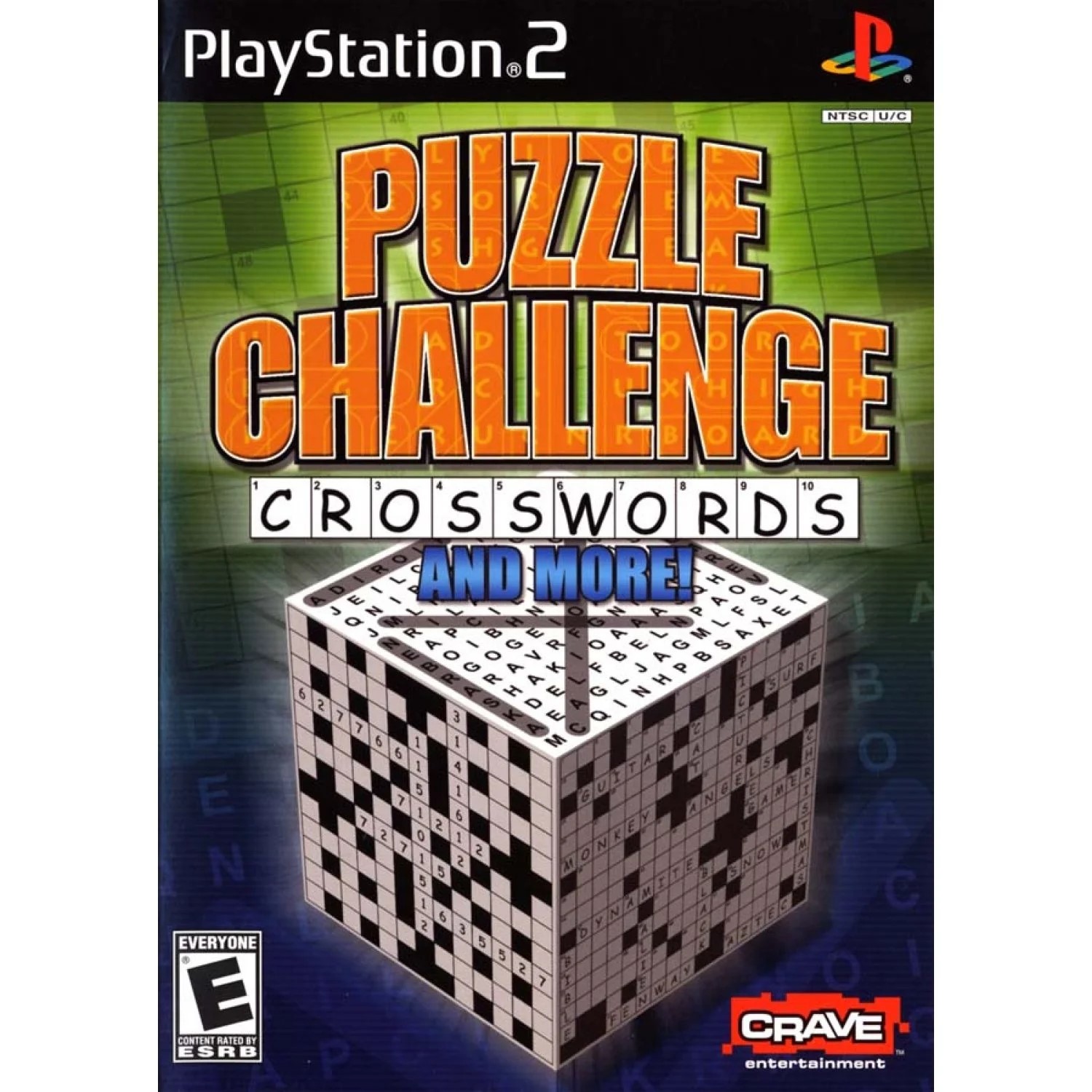 Sony Puzzle Challenge Crosswords and more PS2 / Playstation 2 Games Games