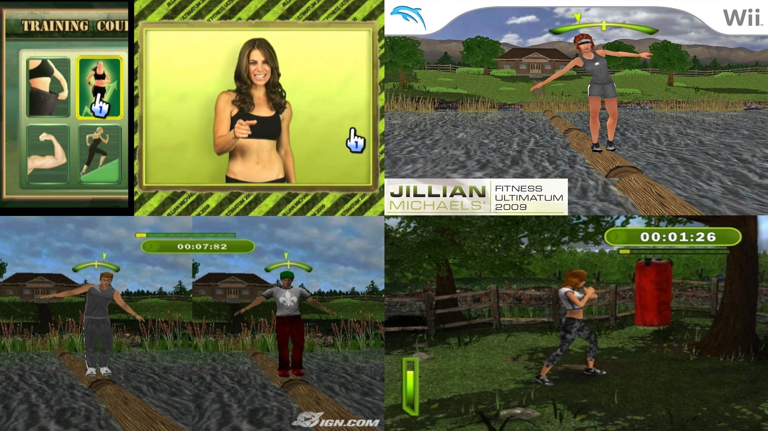 Nintendo Wii – Jillian Michaels’ Fitness Ultimatum 2009 *CIB* Game