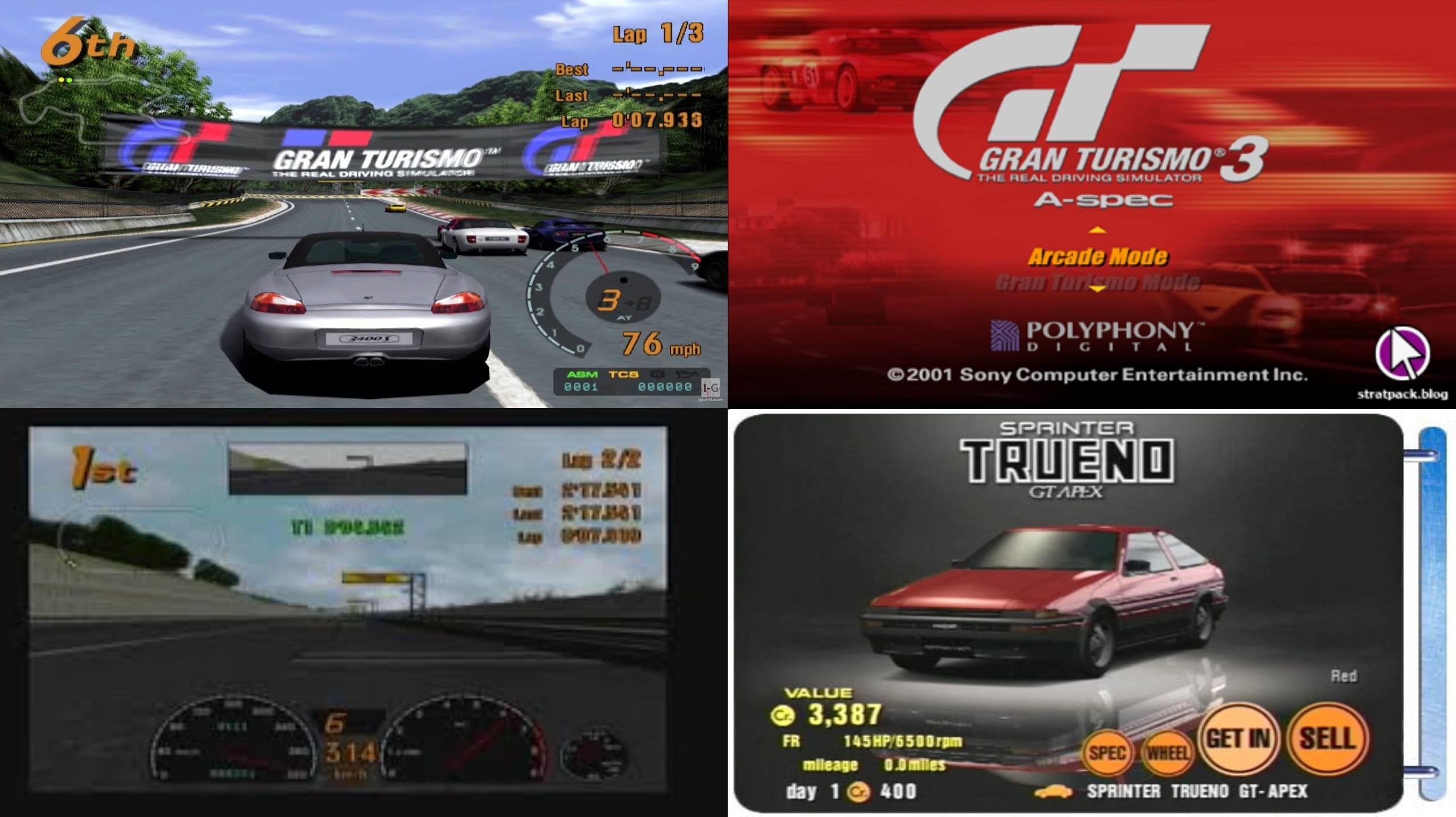 Gran Turismo 3 *Black Label / CIB* PS2 / Playstation 2 Game