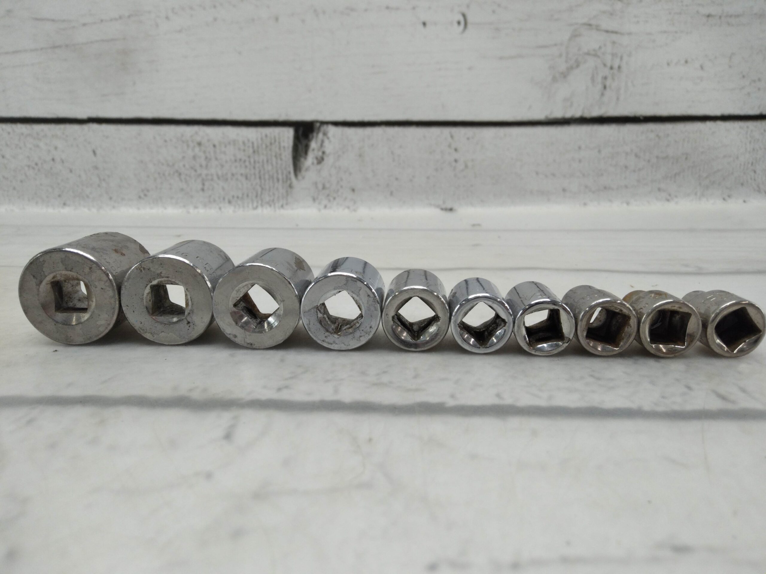 Craftsman USA Shallow 6pt 3/8″ Drive Socket Set