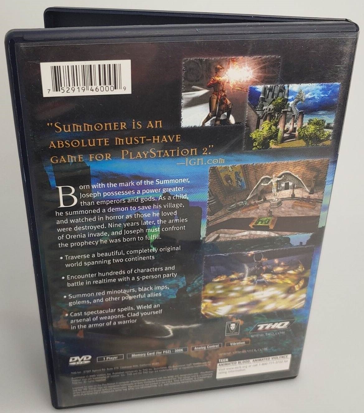 Sony Playstation 2 PS2 Summoner PS2 / Playstation 2 Games Games