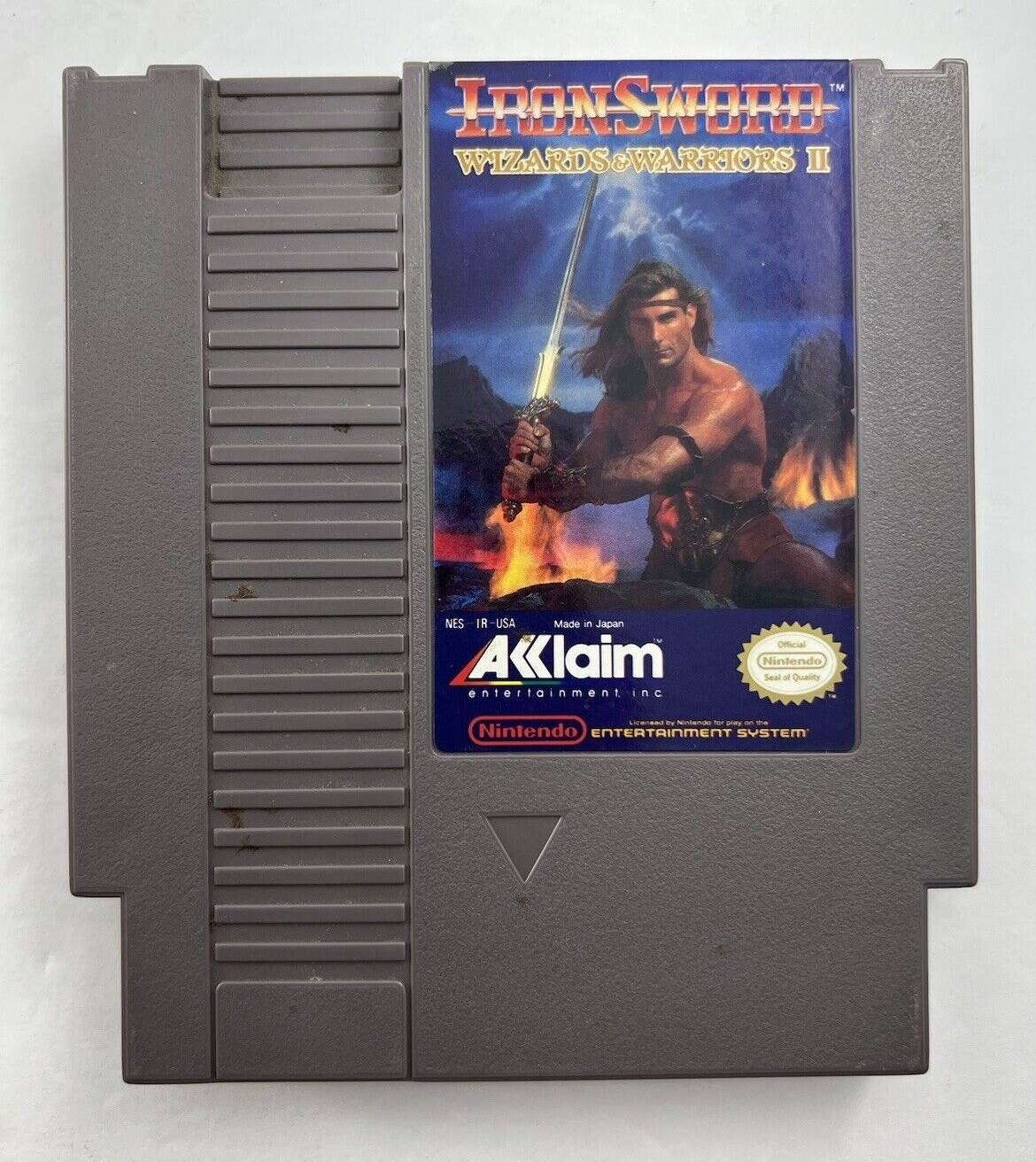 Nintendo NES Iron Sword Wizards and Warriors II *Cartridge Only Nintendo-NES Game