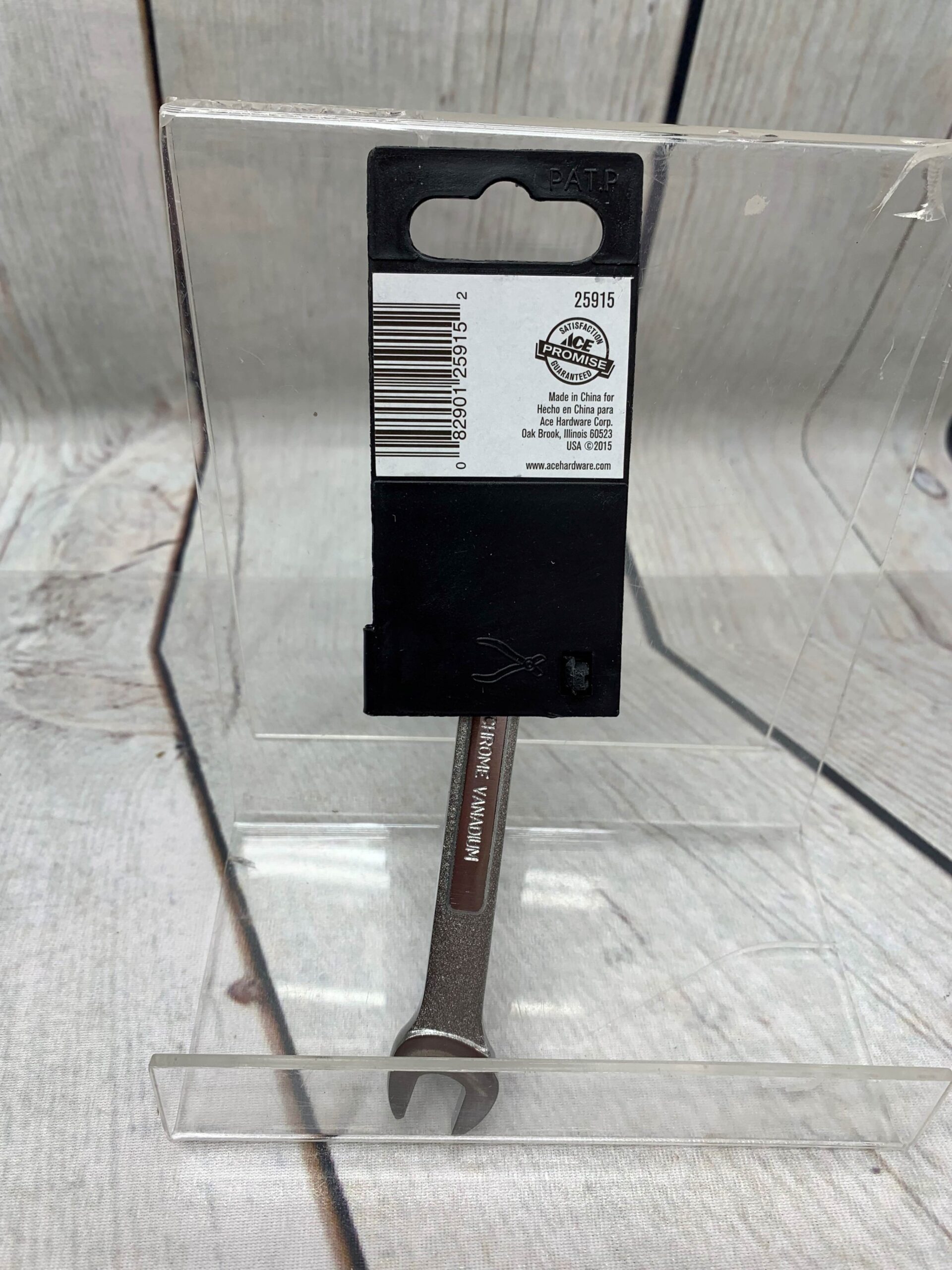 Ace Hardware SAE 3/8″x7/16″ Open End Wrench 25915