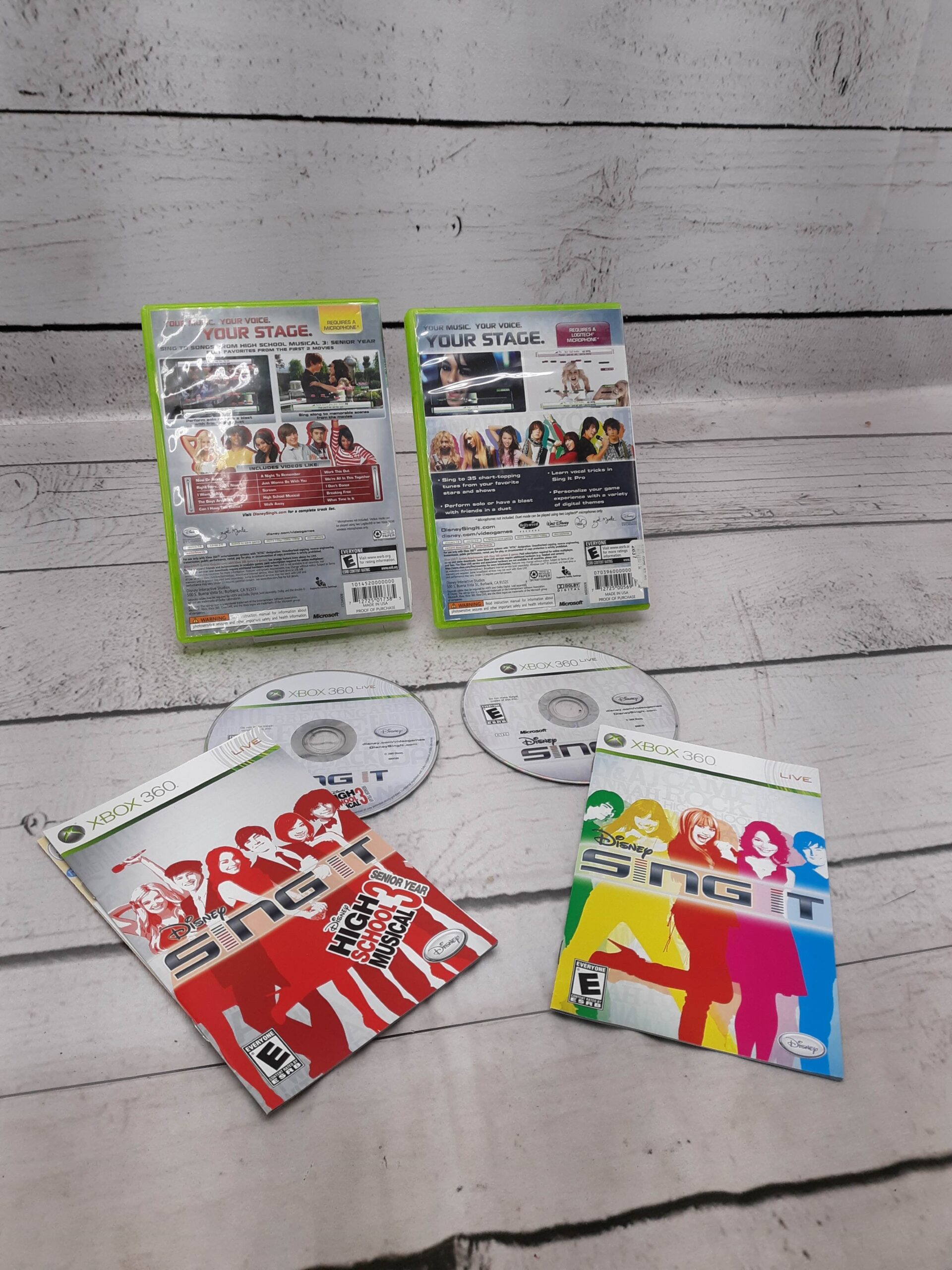 Sing It High School Musical 3 Senior Year Xbox 360 – Complete CIB Game