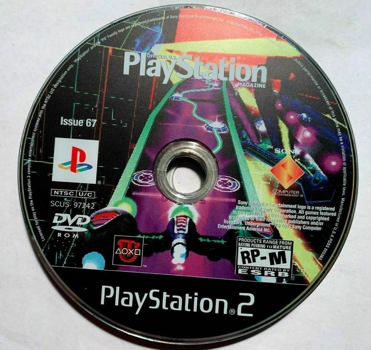 Sony Playstation 2 PS2 PlayStation Magazine issue 67 *Disc Only* PS2 / Playstation 2 Games Games