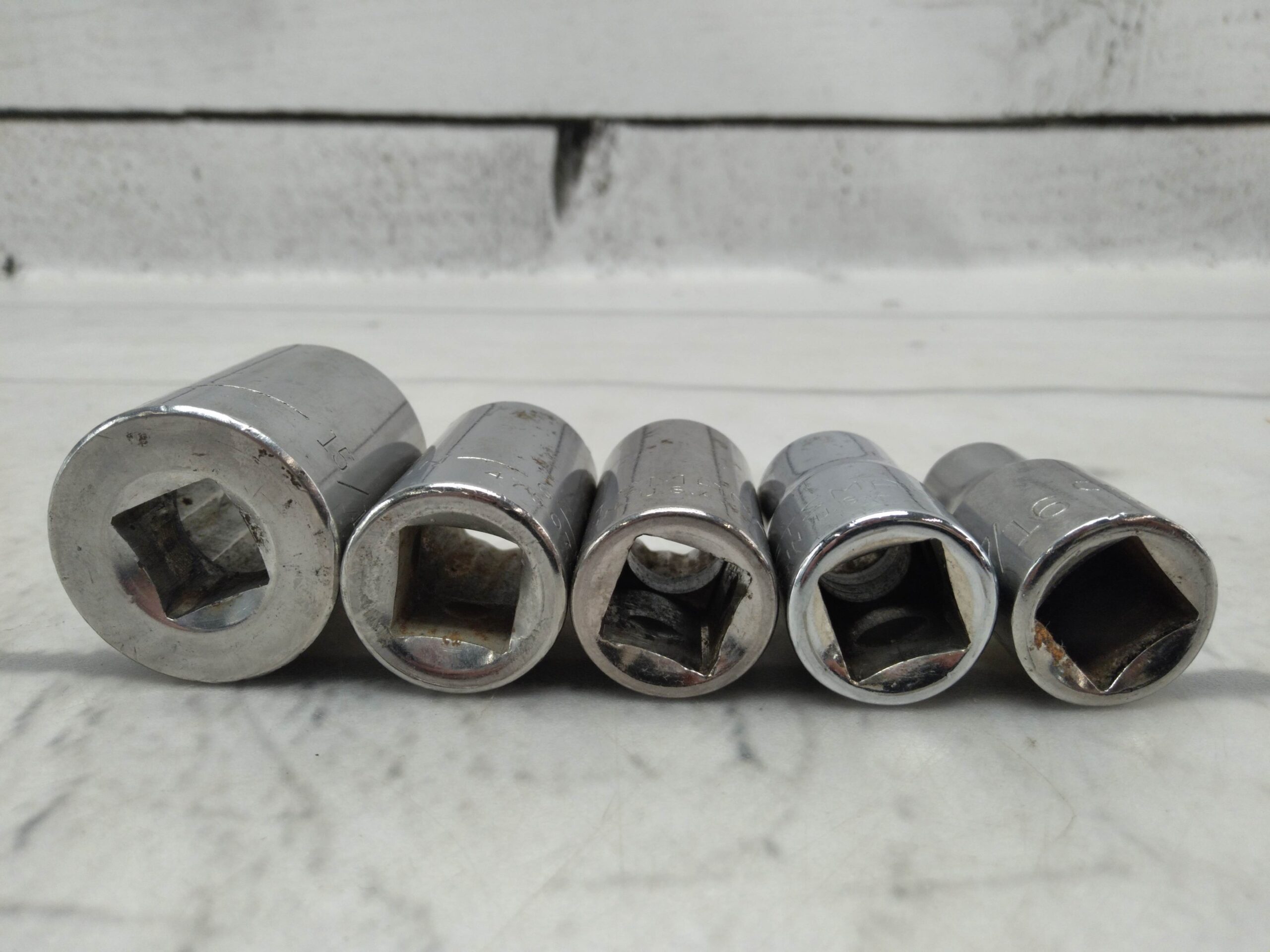 Craftsman ~ Made in USA NA SAE Socket Set