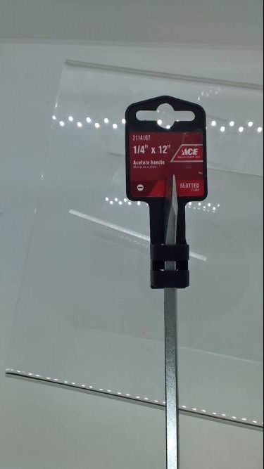 Ace 1/4″ x 12″ Slotted Pro Series Screwdriver 22114197