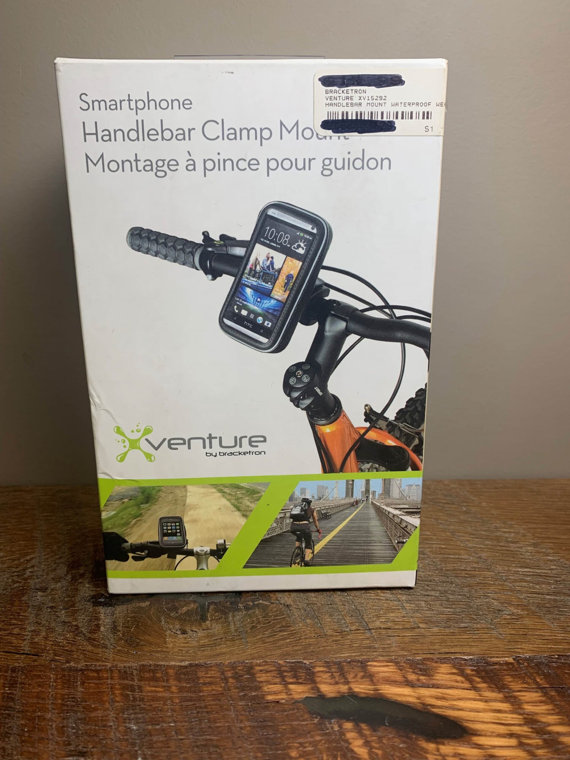 Bracketron Smart Phone Handlebar Mount Clamp XV15292