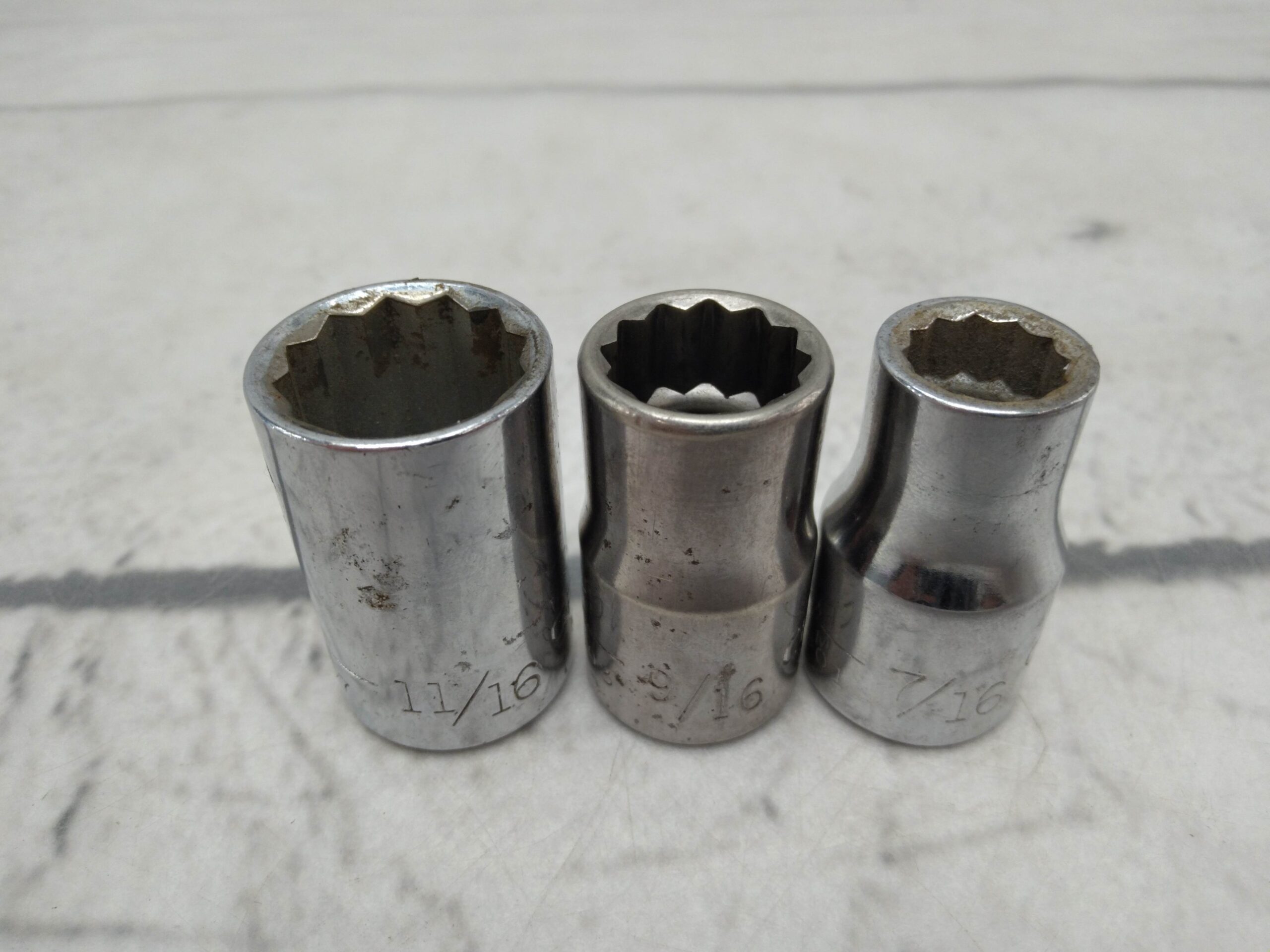 Craftsman USA SAE 12pt 1/2″ Drive Sockets