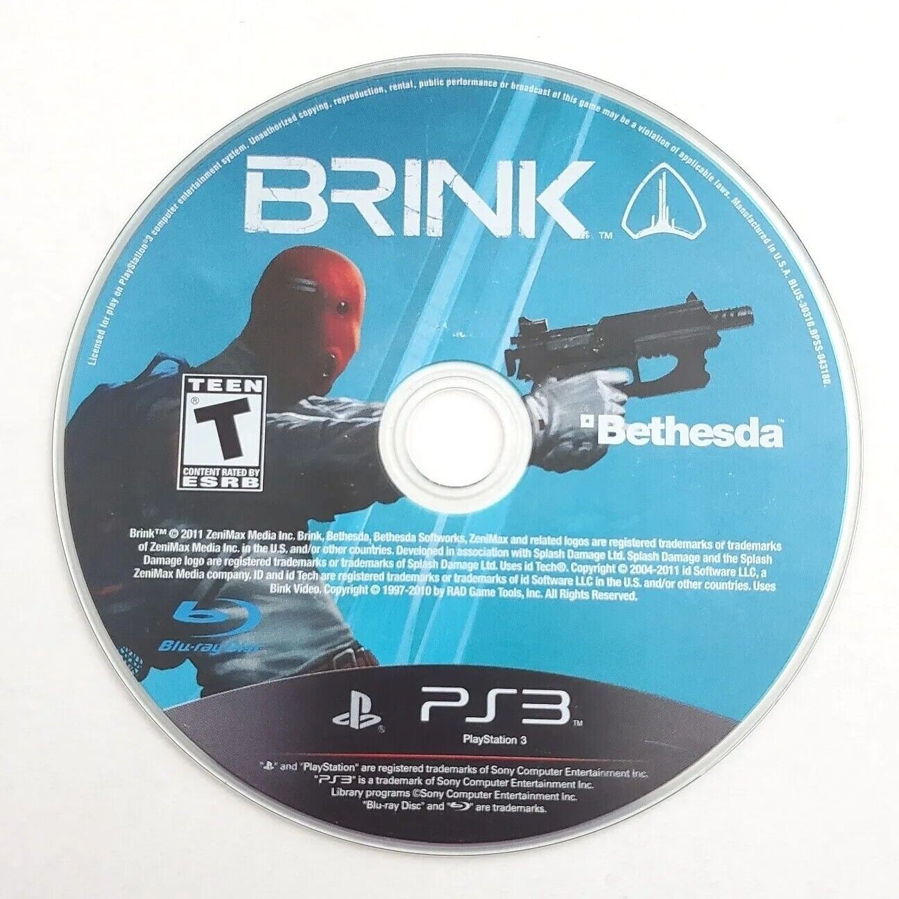 Brink PS3 / Playstation 3 Games Games