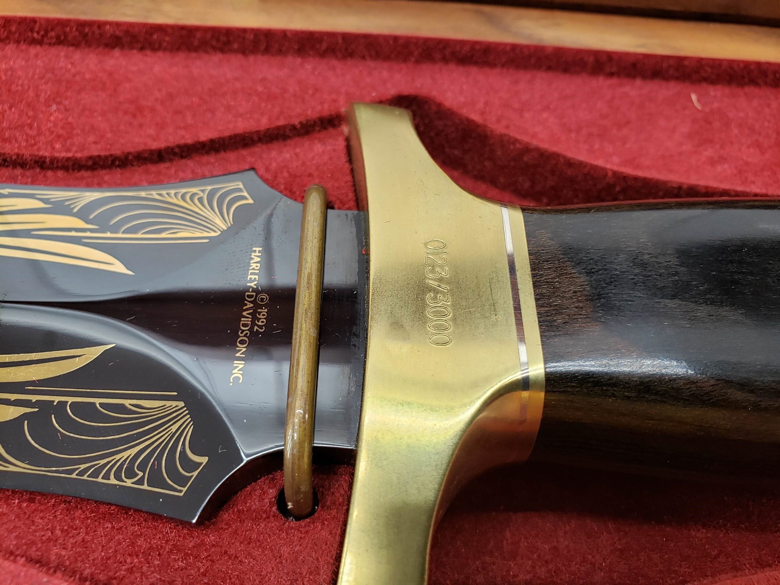 Gerber HARLEY DAVIDSON LIMITED EDITION 90TH ANNIVERSARY Fixed Blade