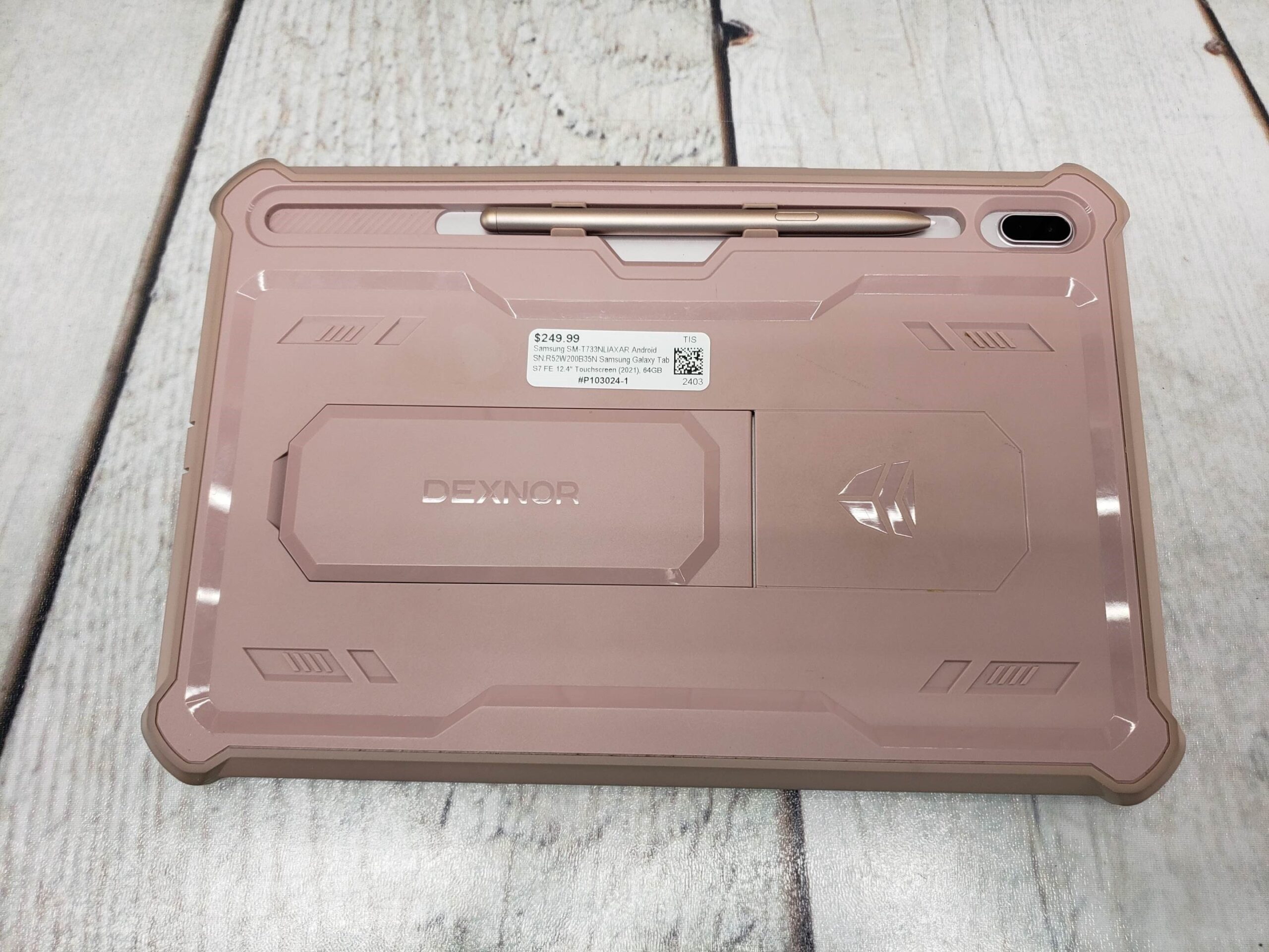 Samsung Galaxy Tab S7 FE 12.4″ Touchscreen (2021), 64GB Storage,