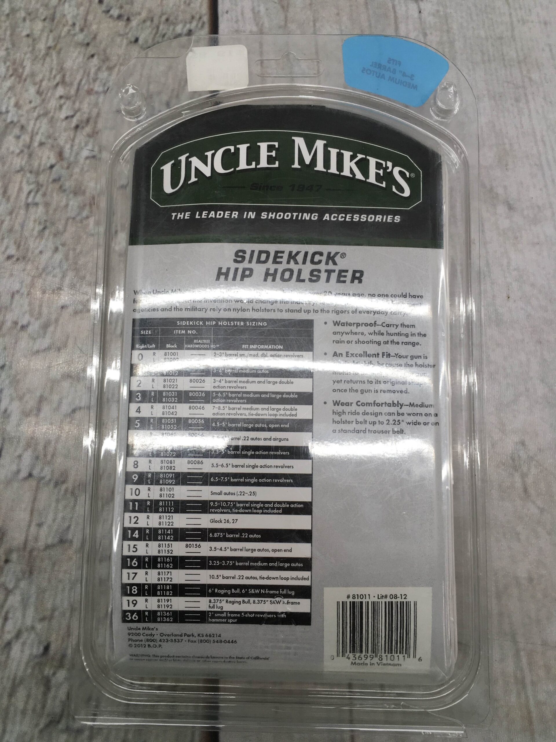 Uncle Mikes 81011 Holster