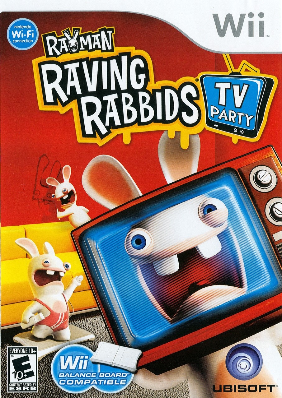 Nintendo Wii Rayman Raving Rabbids TV Party Nintendo-Wii Games Games