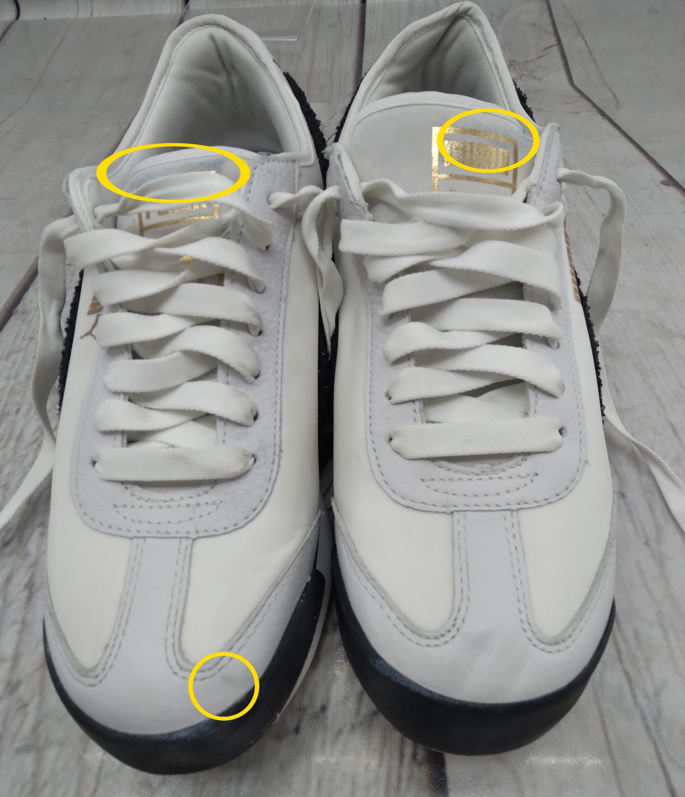 PUMA Roma Amor Heritage.. White Black.. Low Sneaker Shoes (370947-01) – US Womens Sz 11