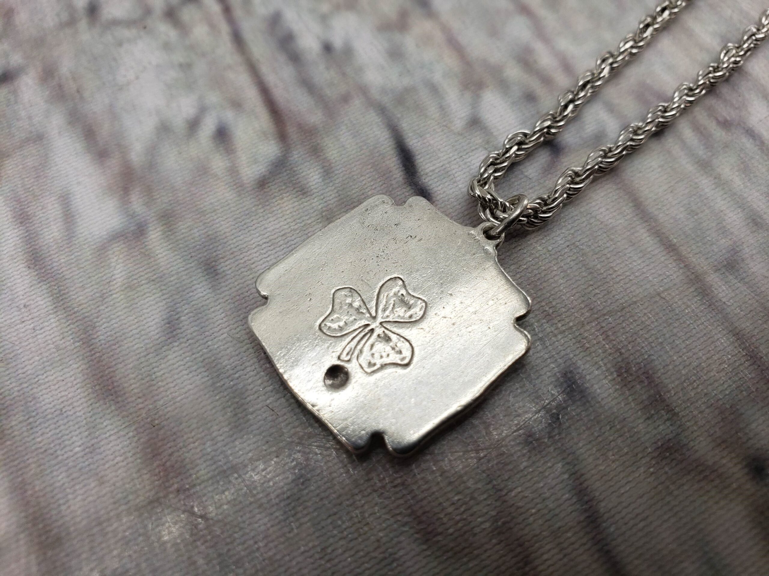 Necklace SS Unisex 25″ Rope Chain, 14.87DWT .925 Sterling Silver, St. Florian