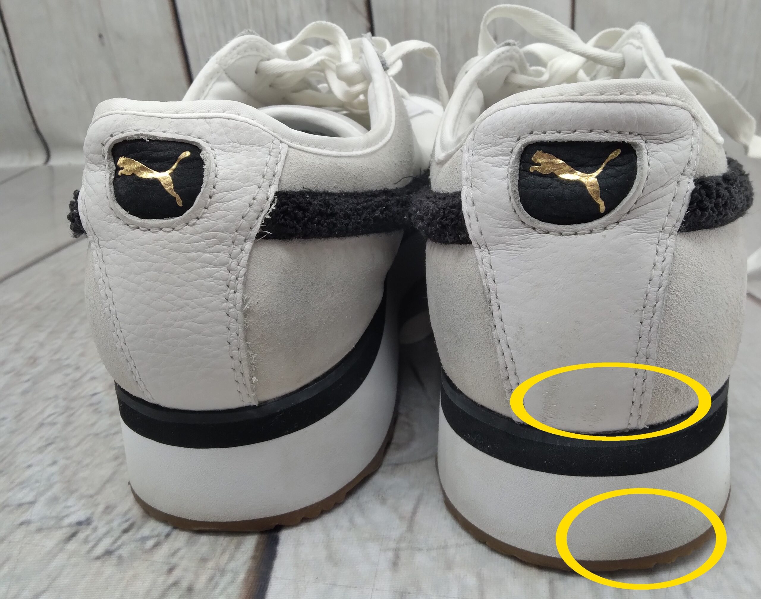 PUMA Roma Amor Heritage.. White Black.. Low Sneaker Shoes (370947-01) – US Womens Sz 11