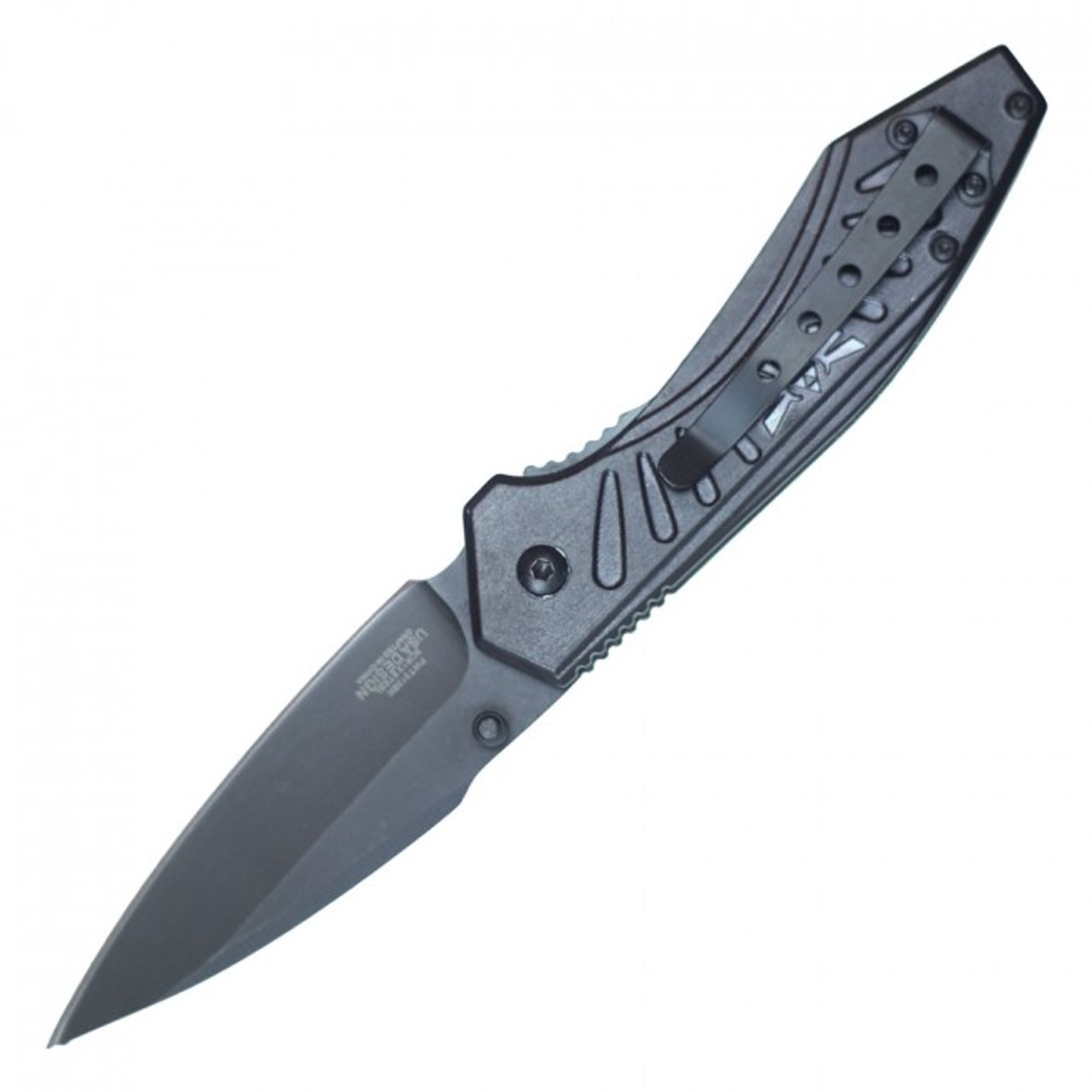 WARTECH PWT313BK BLACK ZELDA KNIFE Folding Knives-Imported