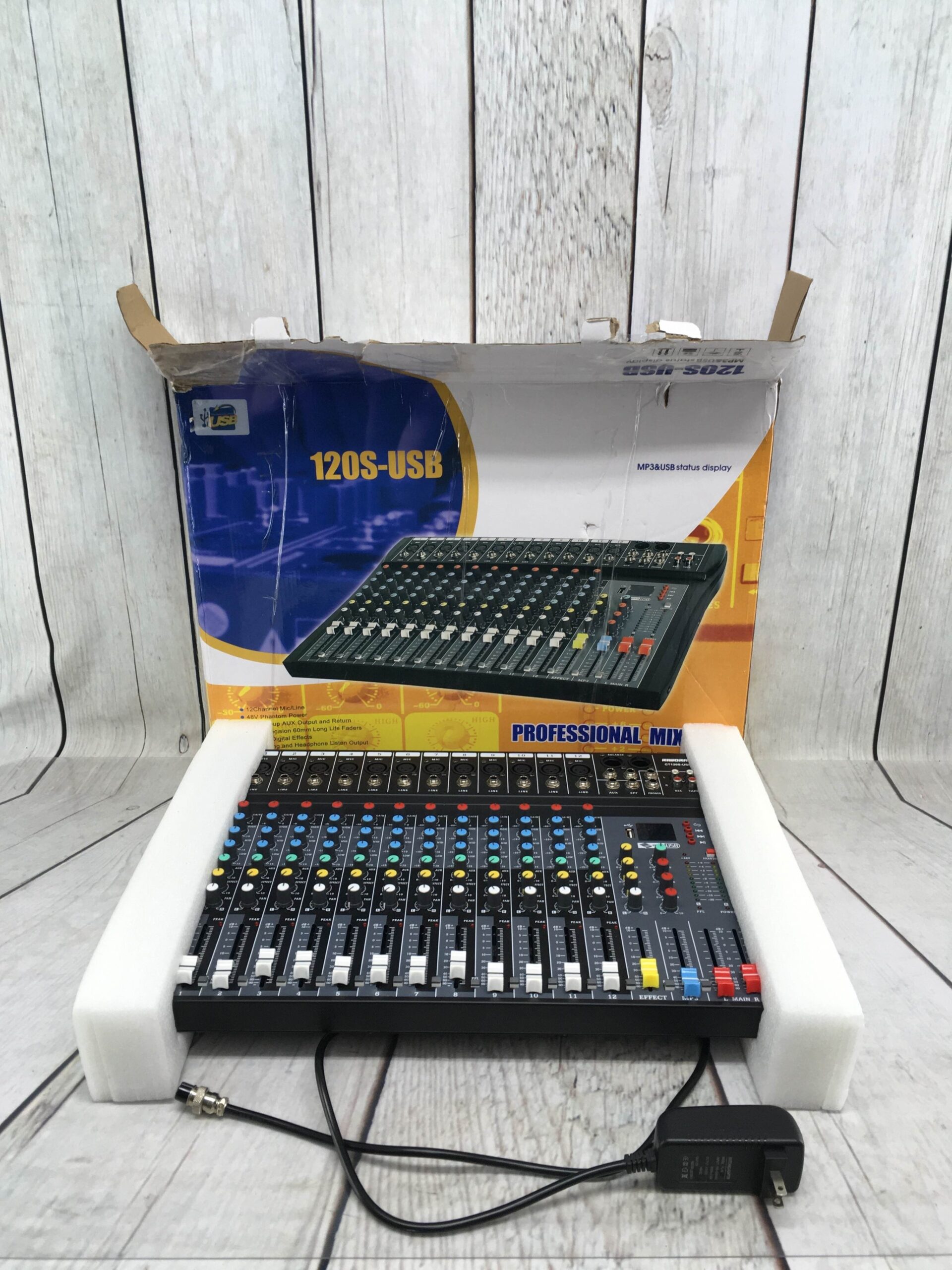 professional 120s-usb Mixer/Amp