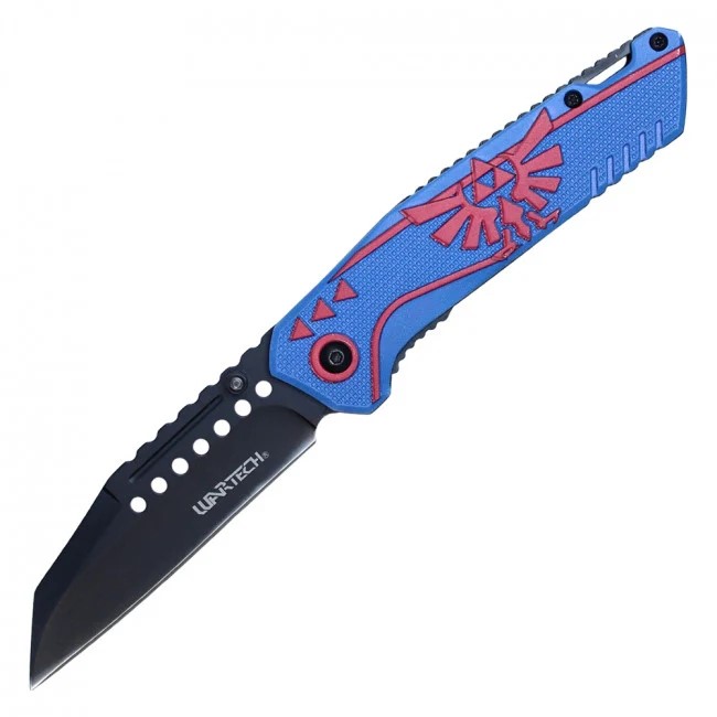 WARTECH PWT319BL BLUE ZELDA KNIFE Folding Knives-Imported