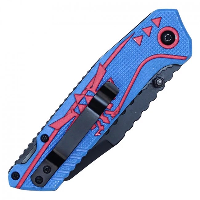 WARTECH PWT319BL BLUE ZELDA KNIFE Folding Knives-Imported