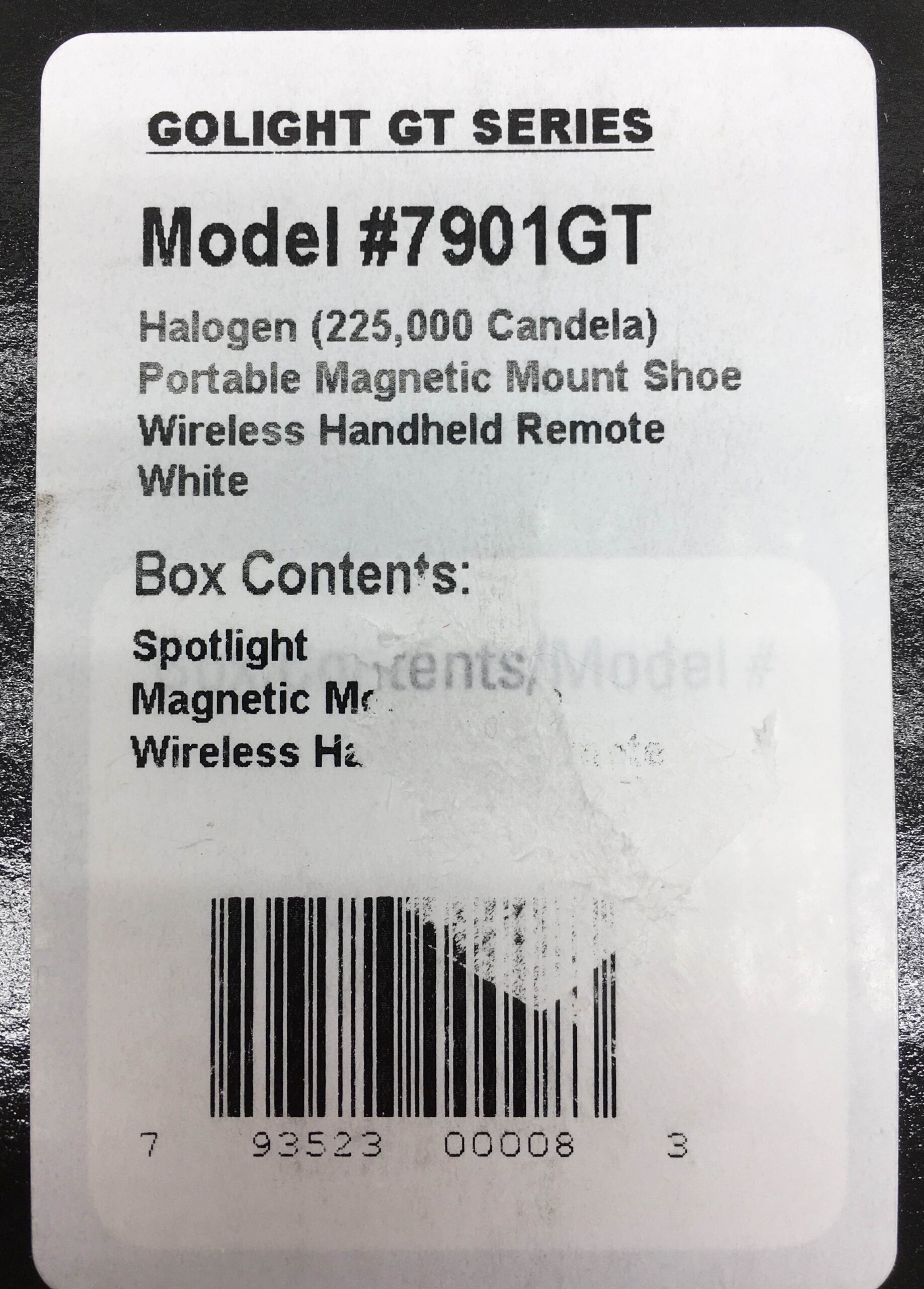 GOLIGHT 7901GT Lighting