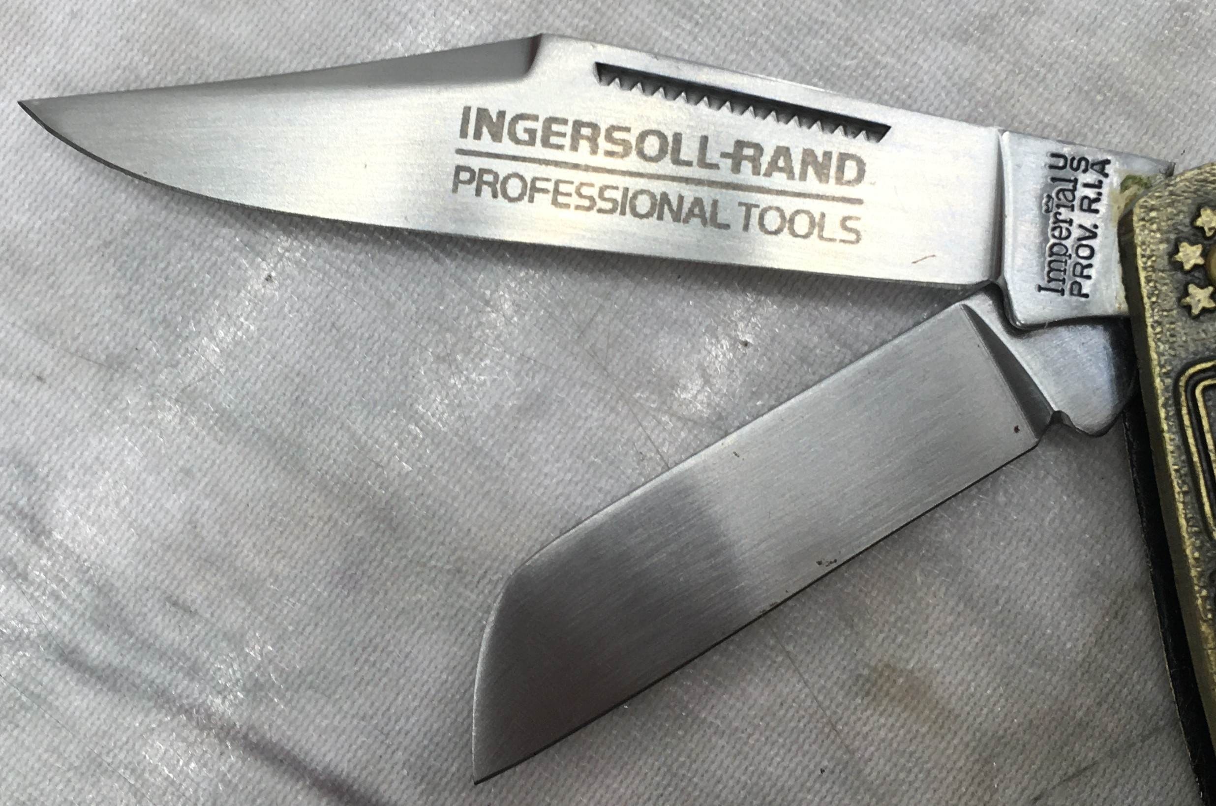 Imperial Vintage Imperial USA Ingersoll Rand AJ FOYT JR IND Folding Knives-American