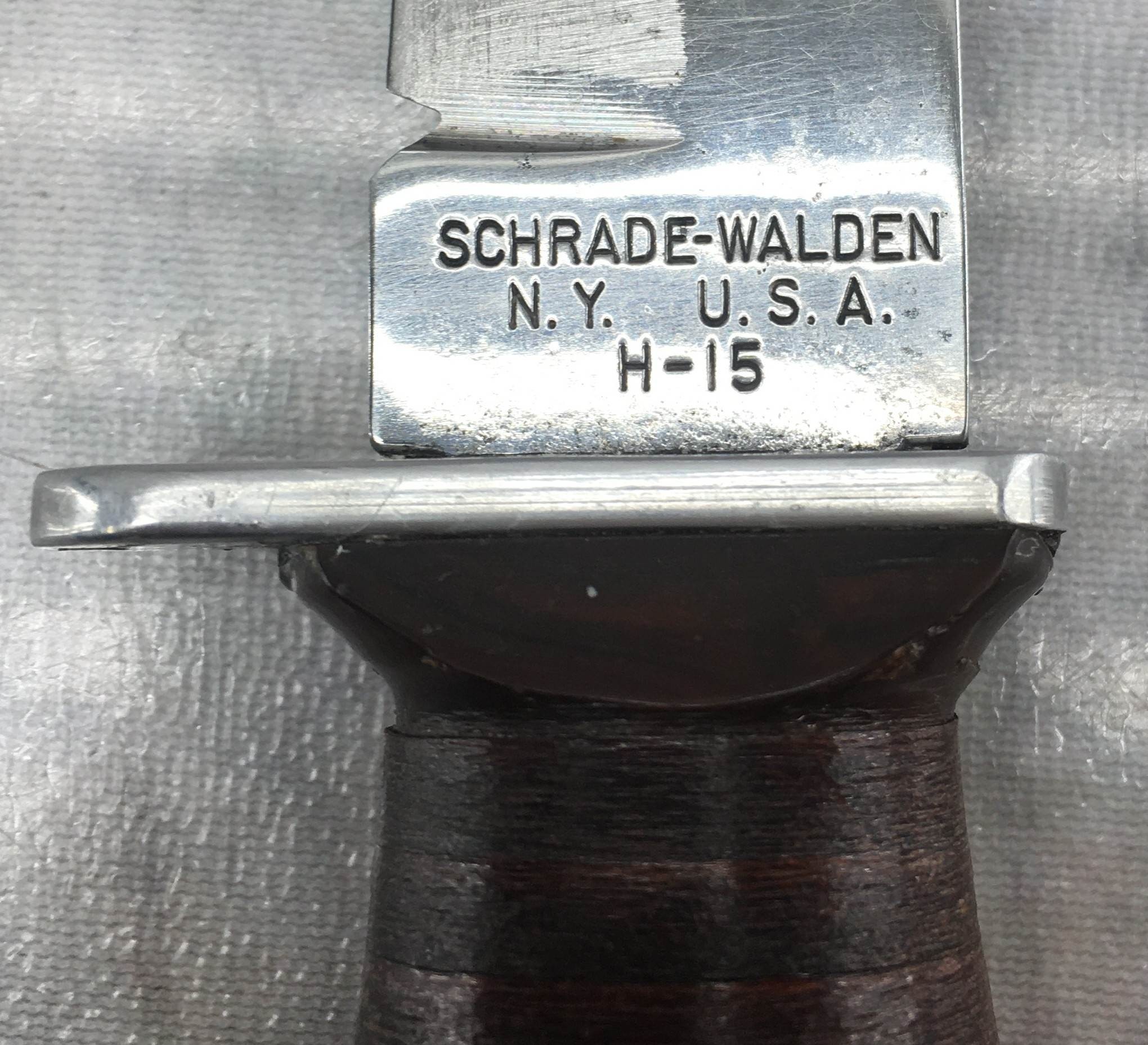 USA scrade-walden h-15 Knives-American