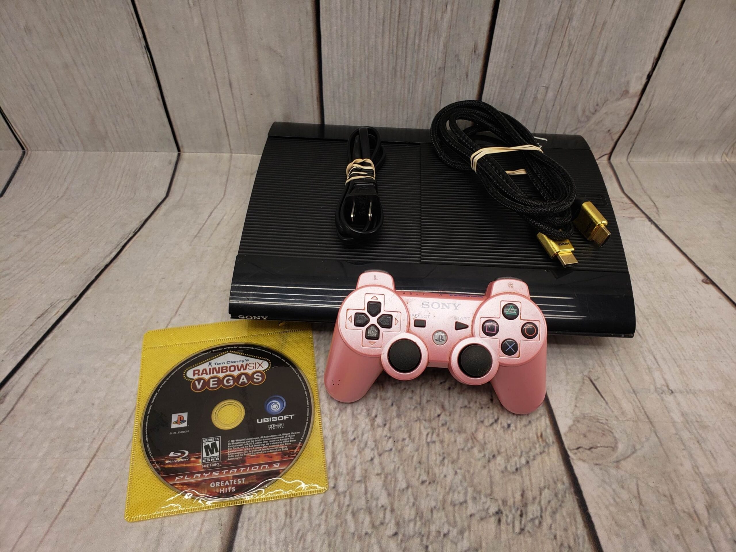 Sony PS3 Slide Top w/ controller, power supply, cords, good condition