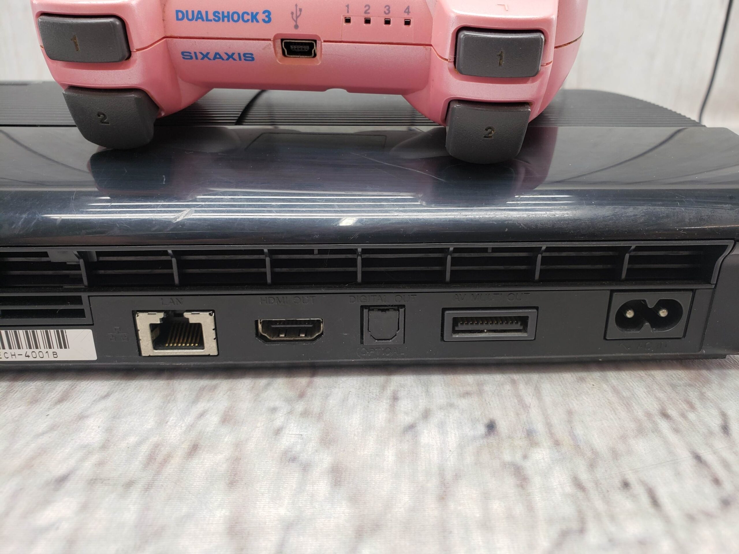 Sony PS3 Slide Top w/ controller, power supply, cords, good condition