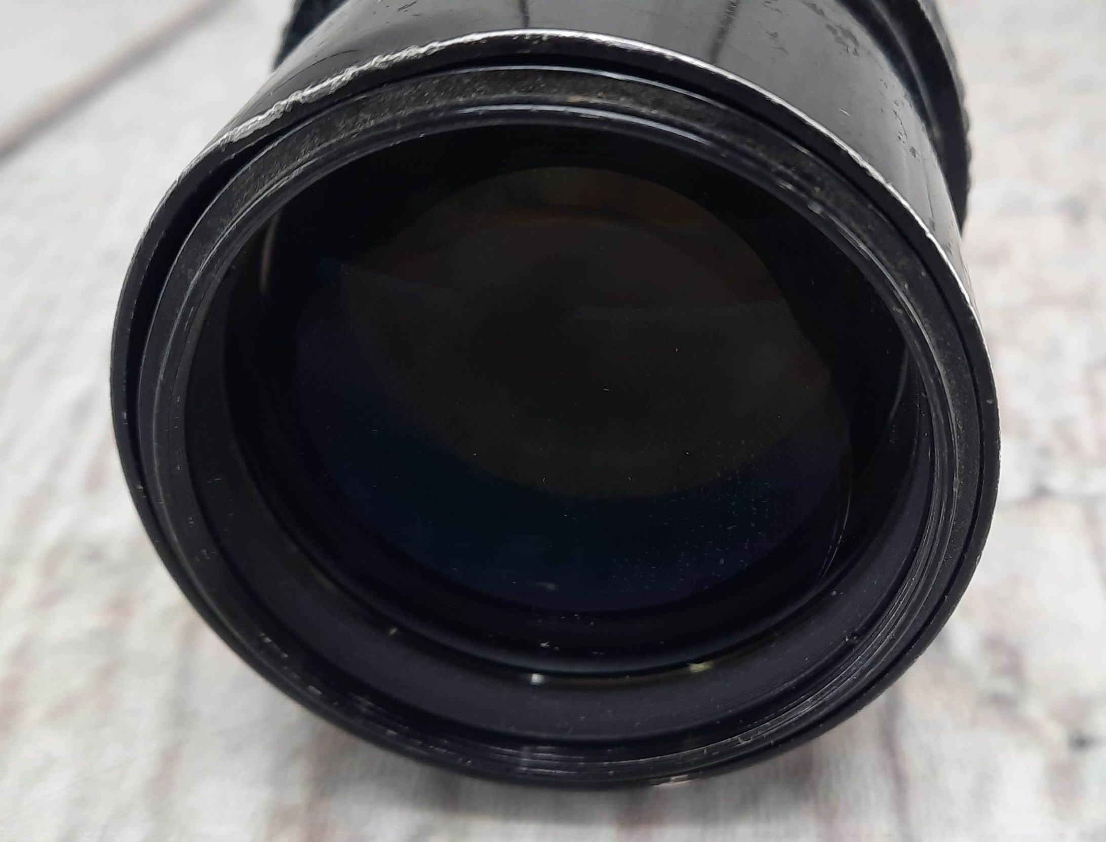 Nikon Nikkor 200mm 1:4 camera lens [Does have Normal Cosmetic Wear]