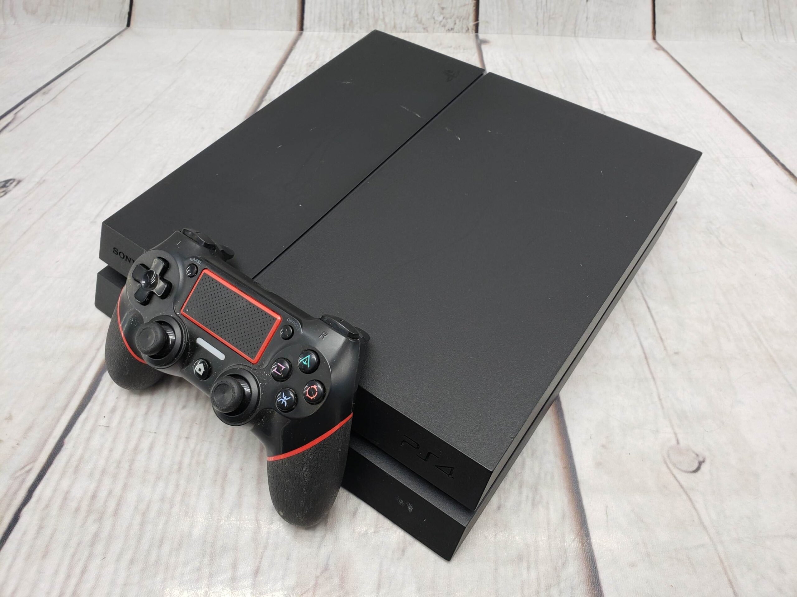 Sony PS4 500GB w/ one controller, power supply, cords, good condition