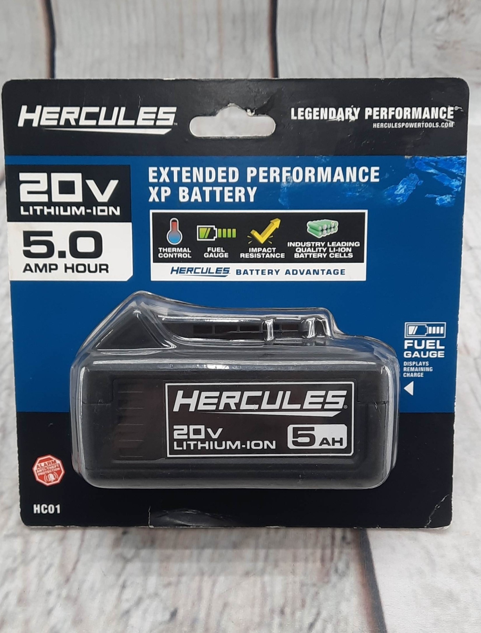 EW Hercules 20V Lithium-ion 5.0Ah Extended Performance XP Battery HC01 57373