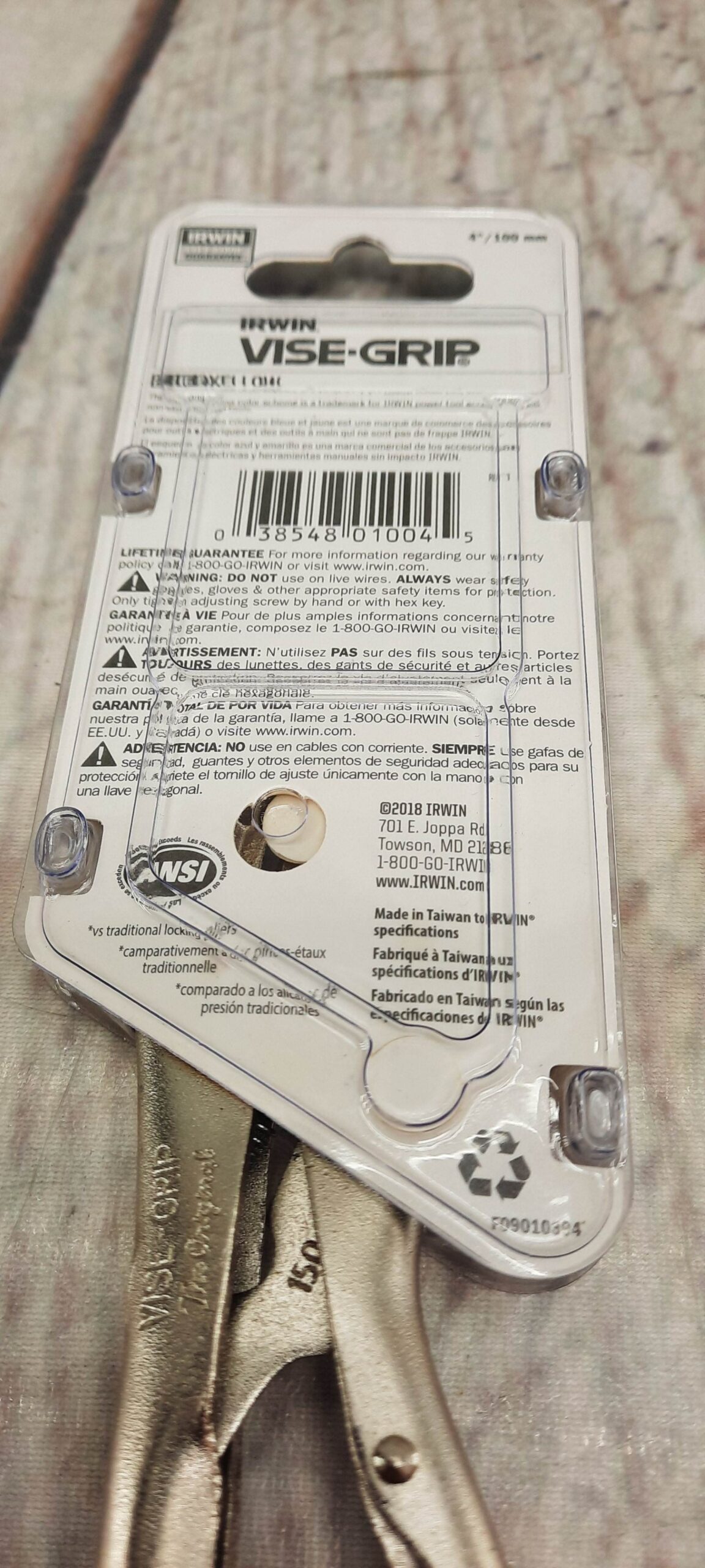 Irwin 1502L3 Locking 9″ Pliers