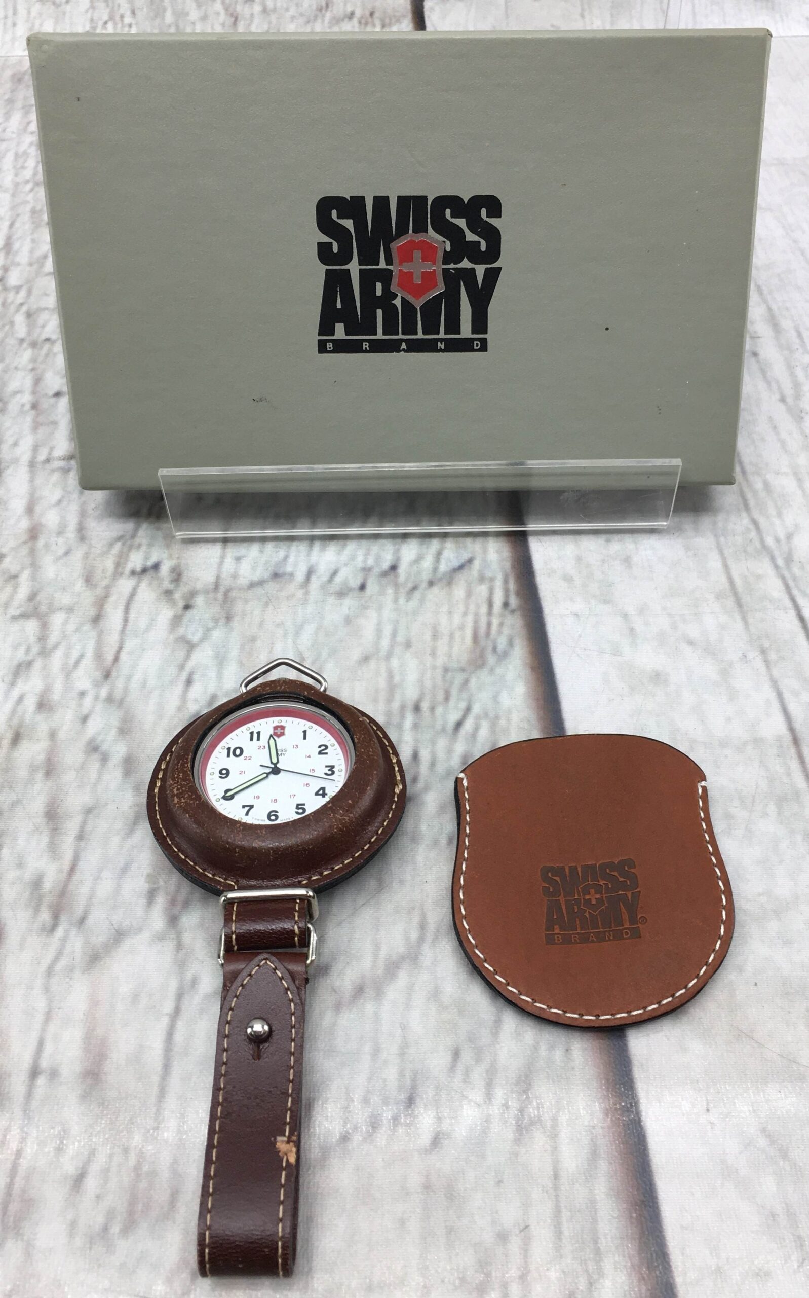 Swiss Army Unlimited II Pocket Watch STERLING SILVER 65.3 DWT
