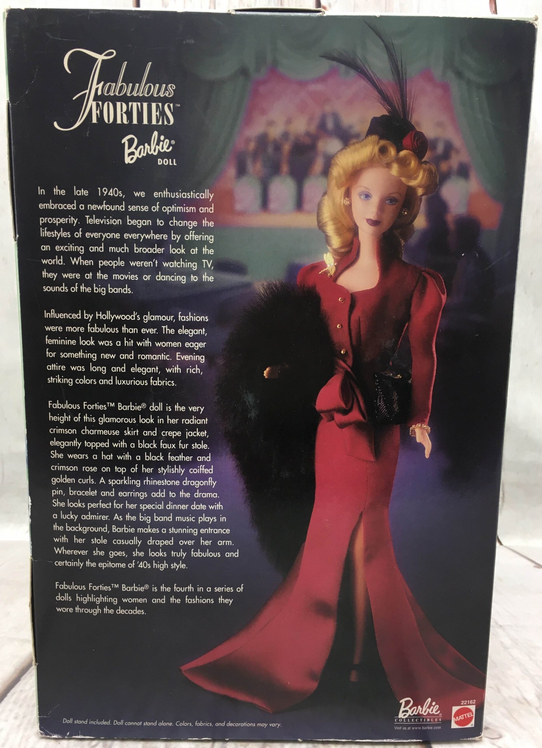 BARBIE Fabulous Forties Fashions of the 20th Century Doll..1999 Mattel [22162]