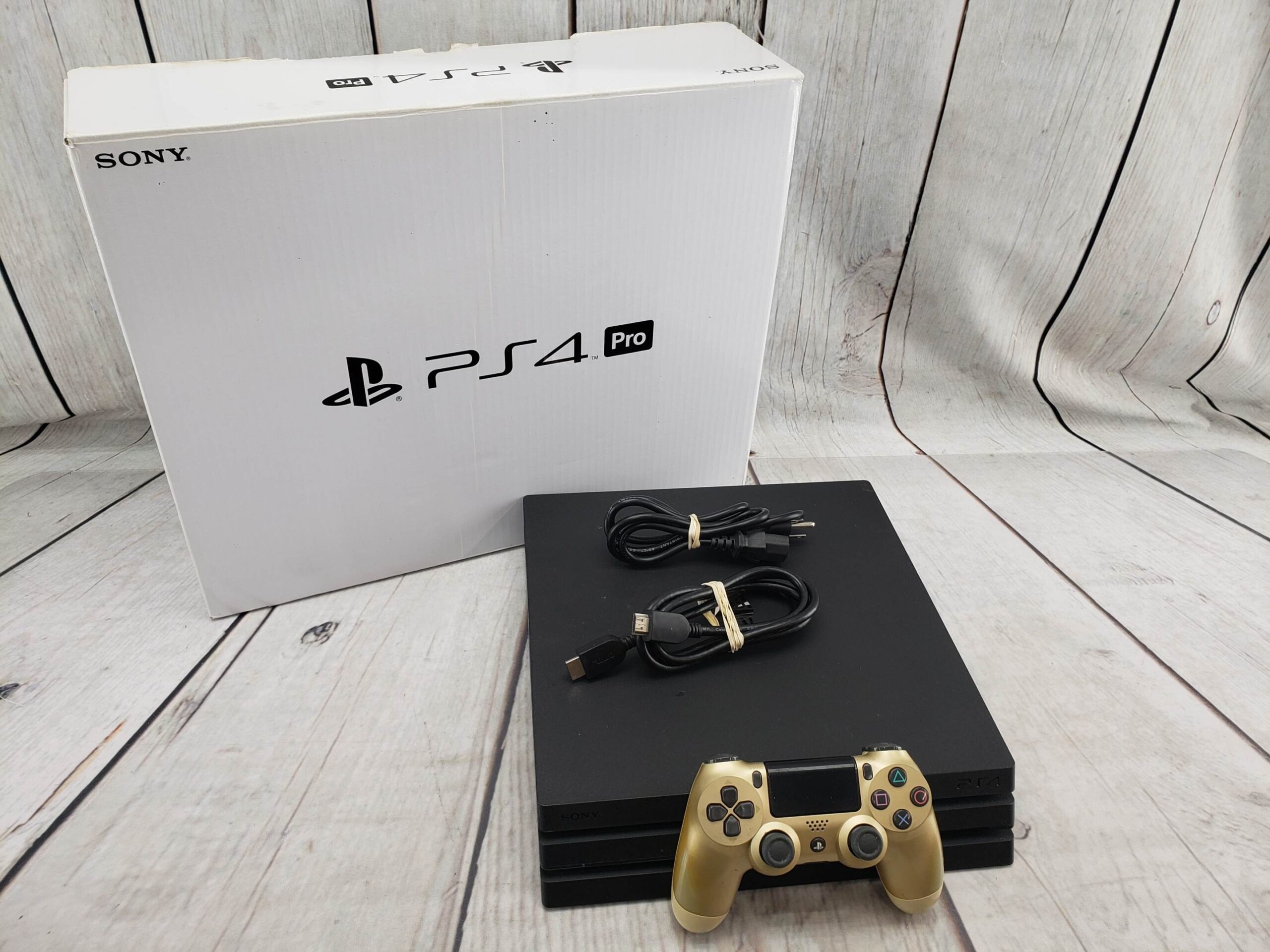 Sony PS4 Pro 1TB w/ one controller, power supply, cords, good condition