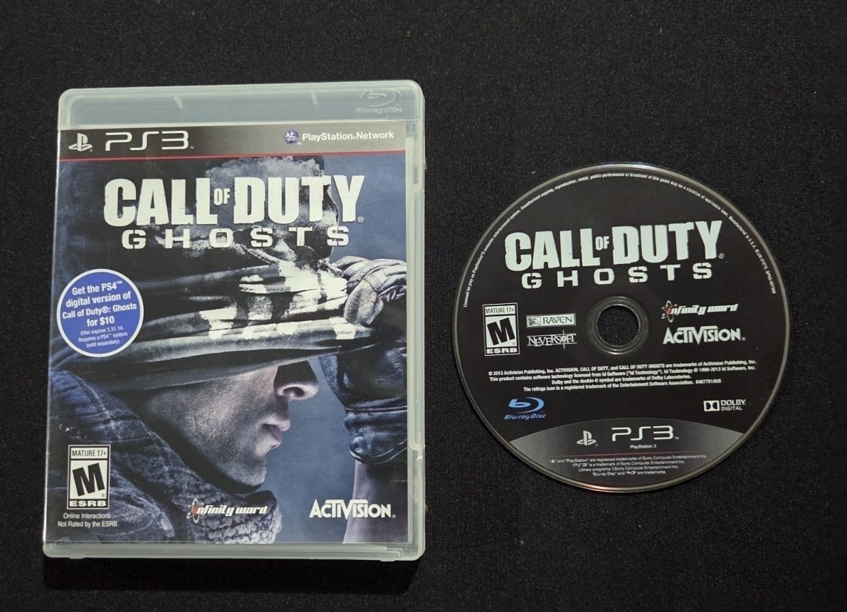 Call of Duty Ghosts * No Manual* PS3 / Playstation 3 Games Games