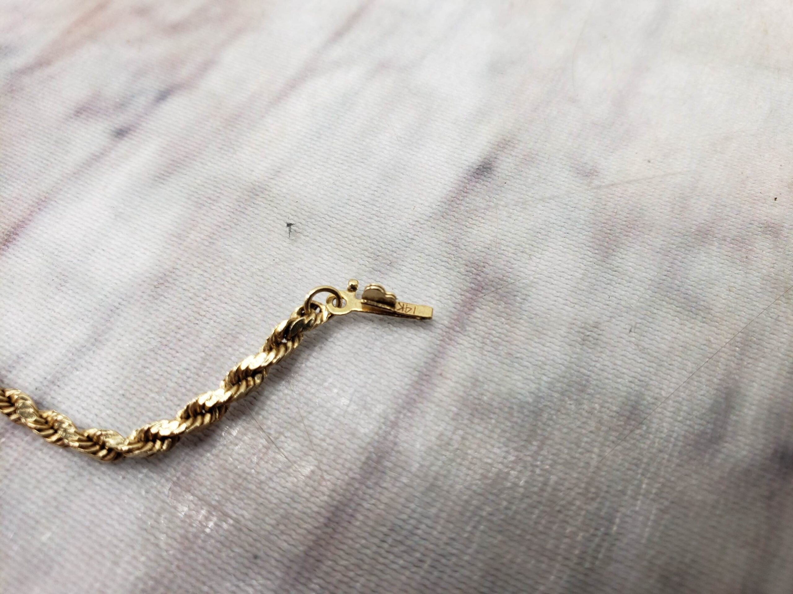 Necklace YG Unisex 20″ Rope Chain 3.60DWT 14k Yellow Gold