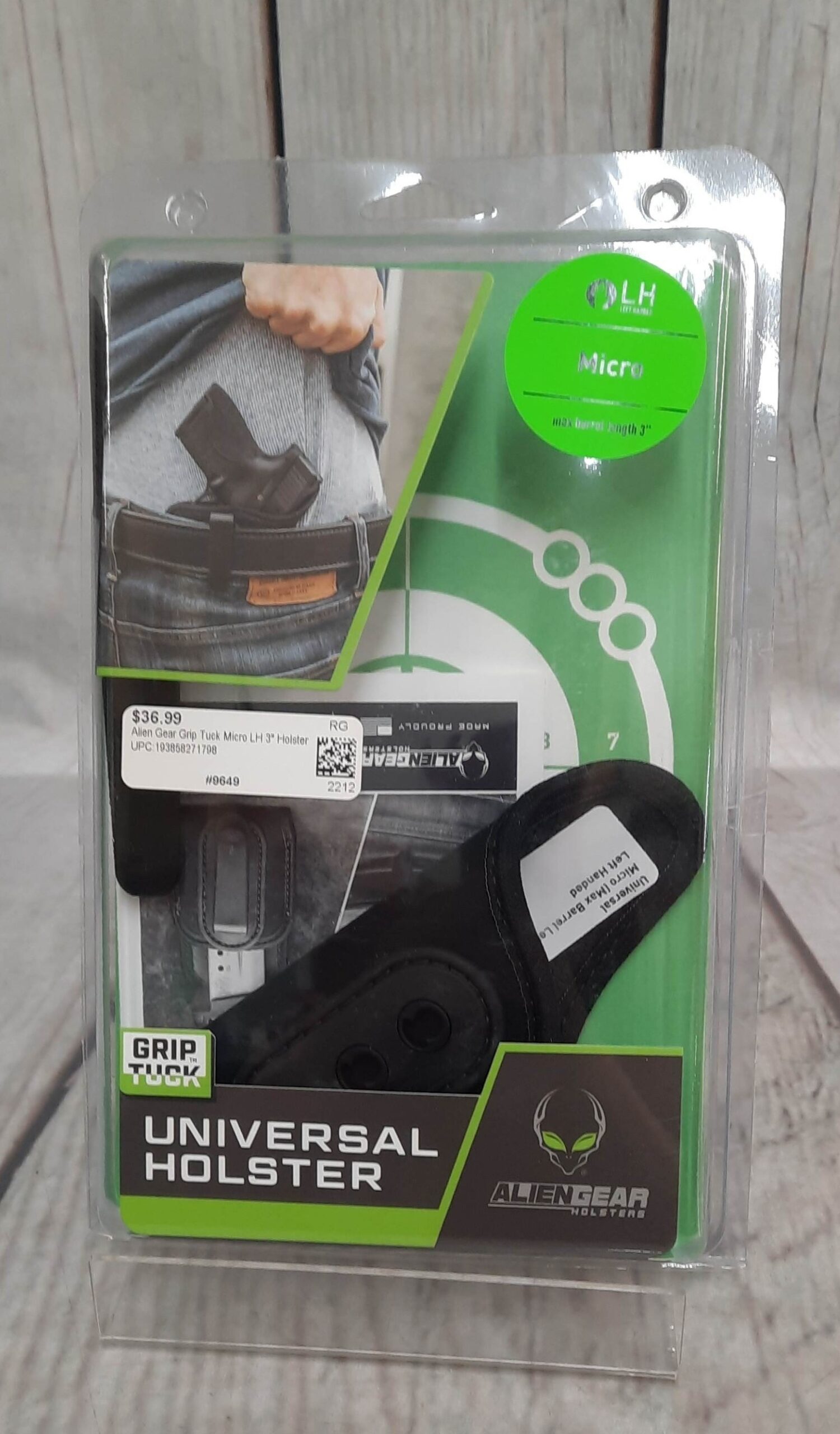 Alien Gear Grip Tuck Micro LH 3″ Holster