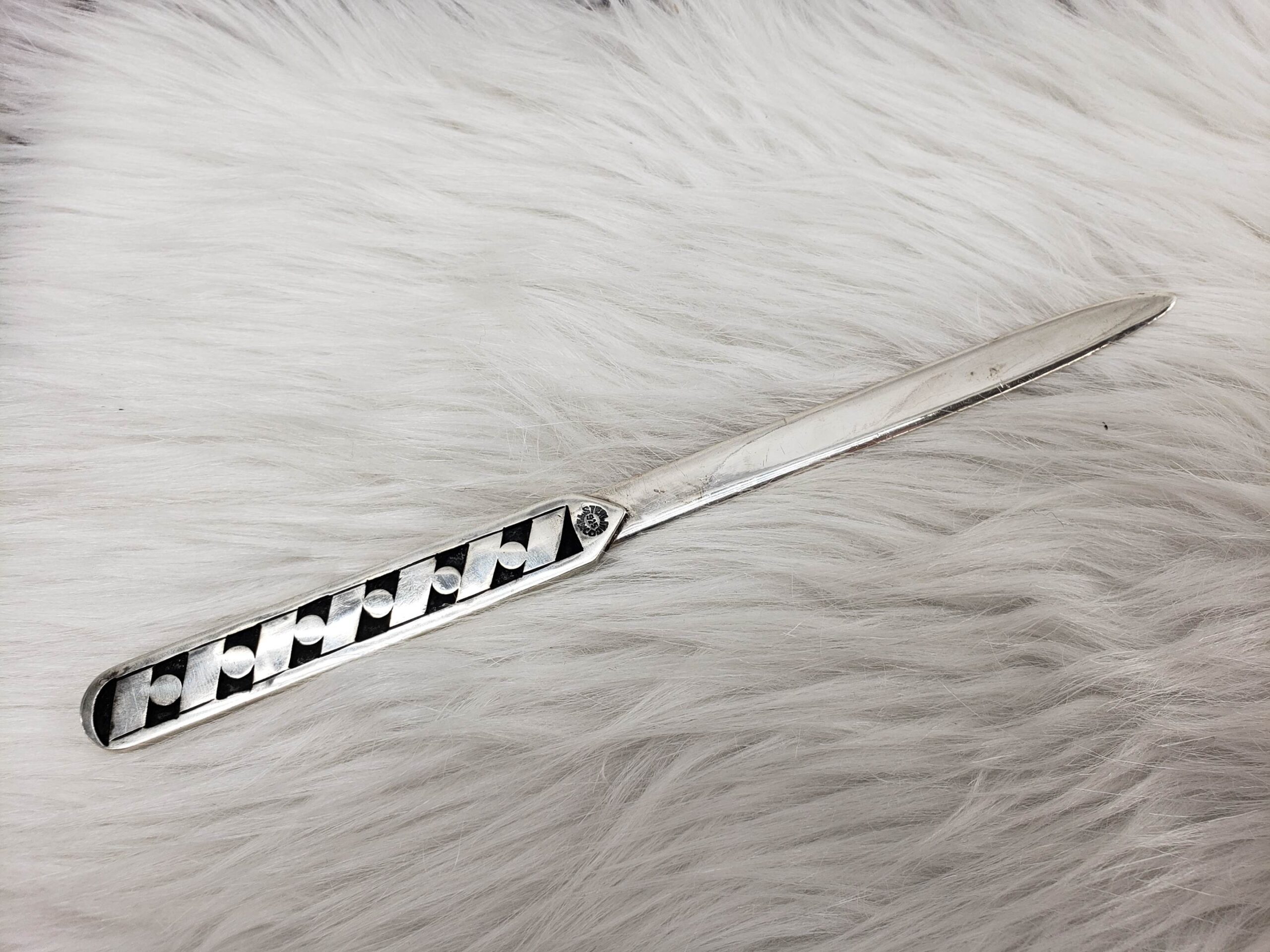 Vintage Sterling Silver Taxco Mexico 1960’s or 1970’s Letter Opener