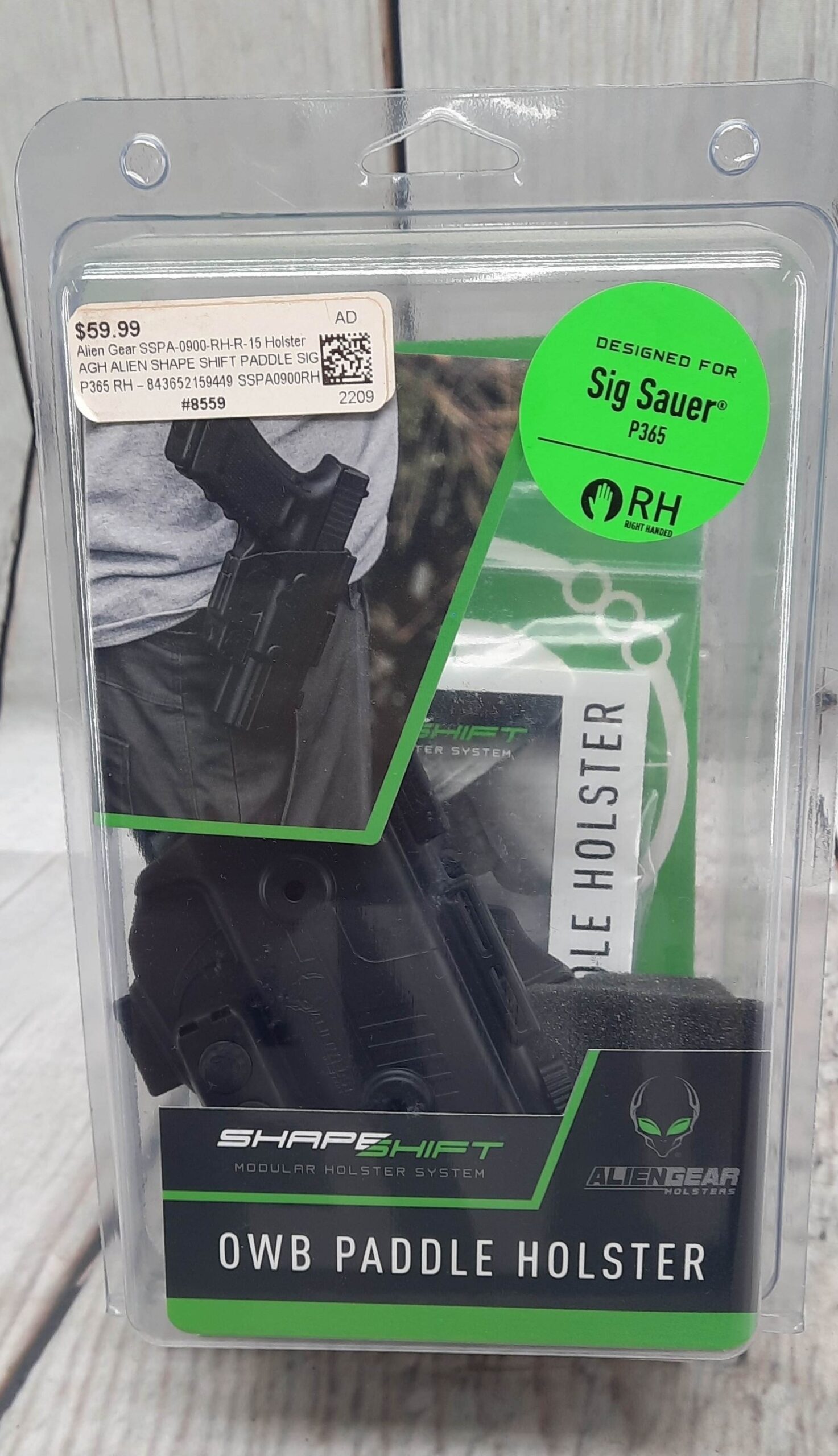 Alien Gear SSPA-0900-RH-R-15 Holster