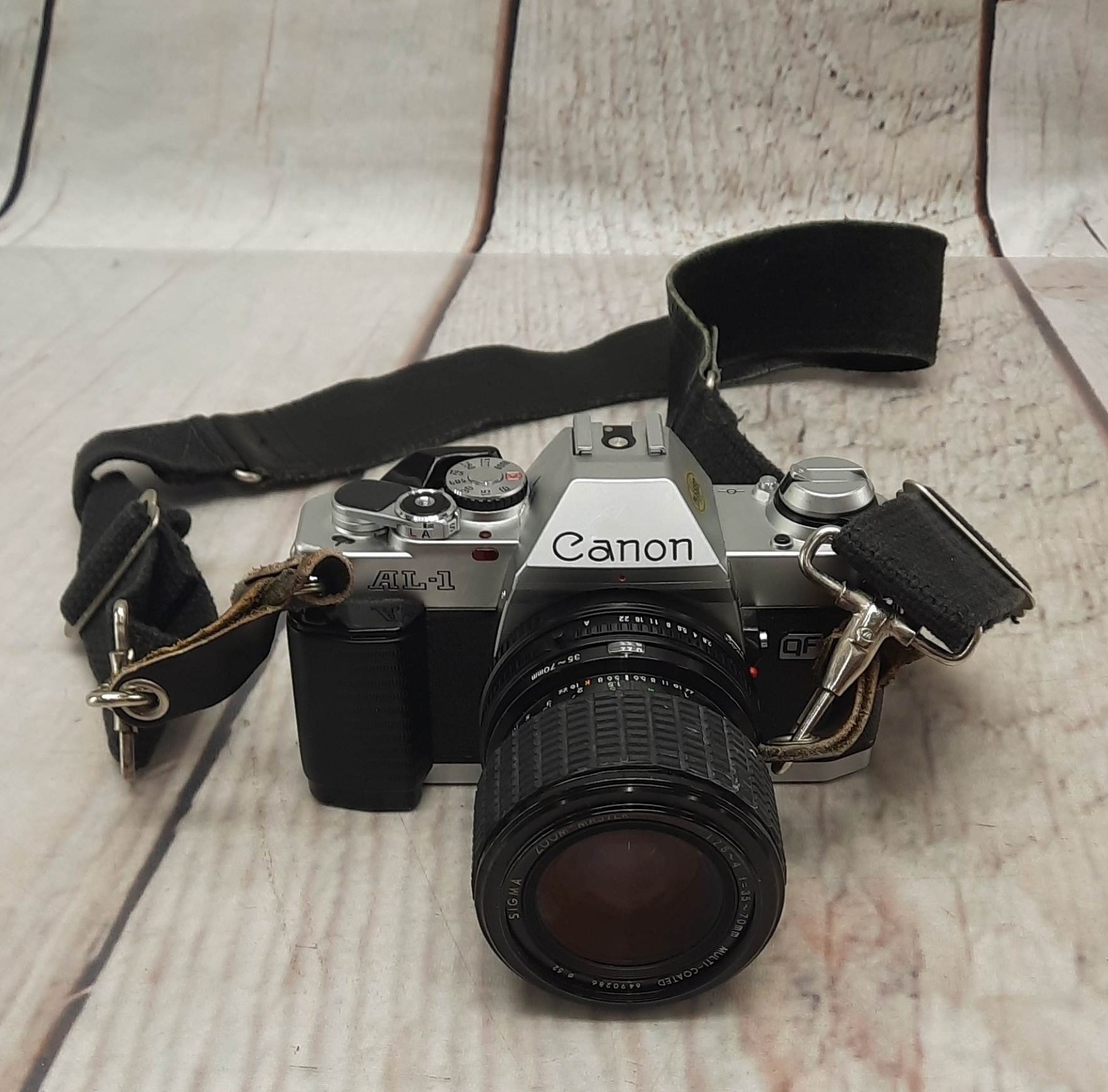 Canon Vintage 1981 Camera with case and paperwork